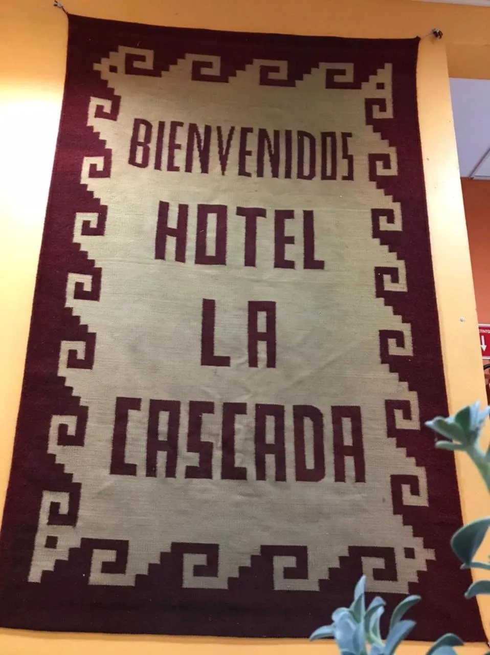 Logo/Certificate/Sign in Hotel La Cascada Oaxaca