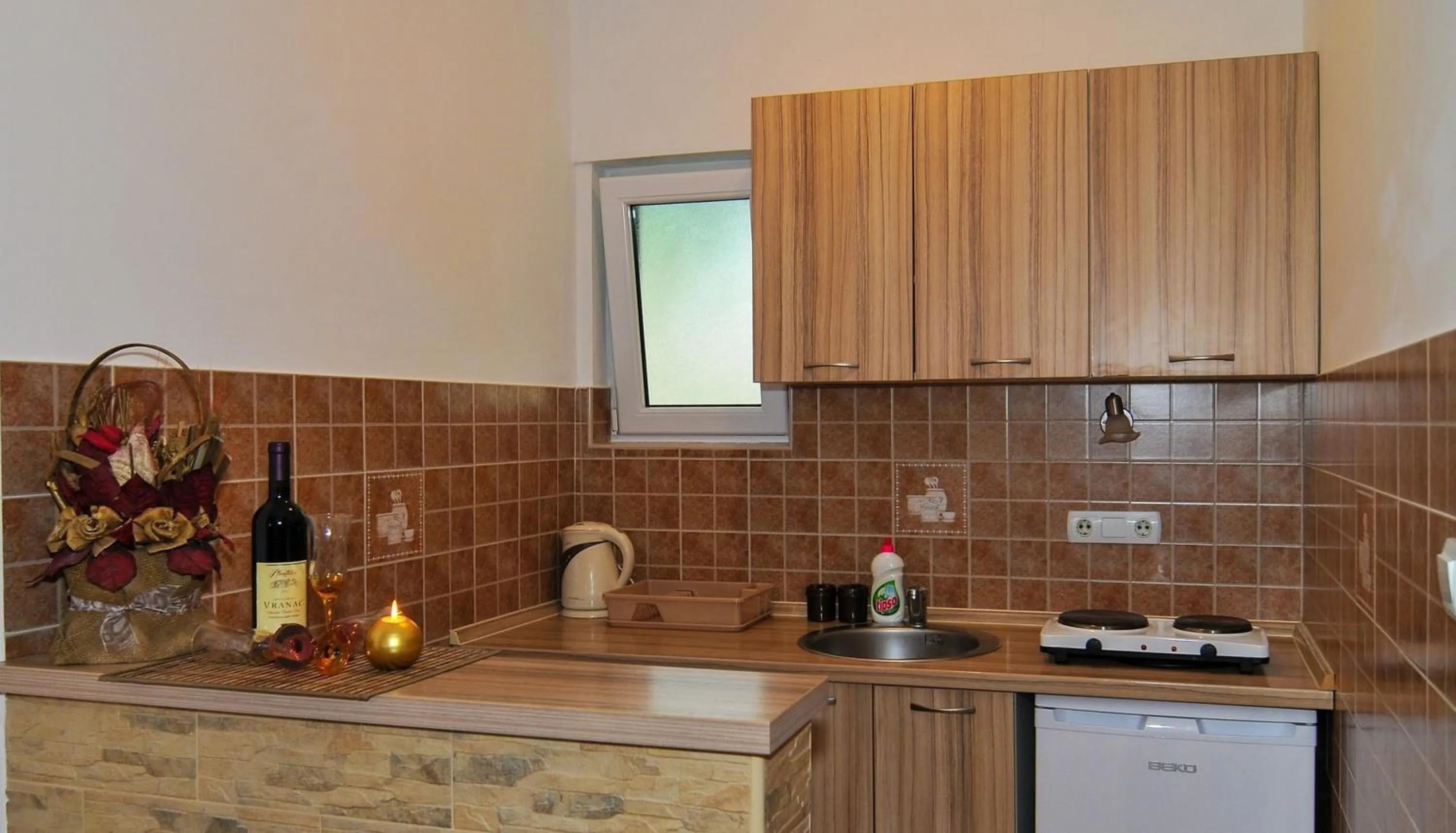 Kitchen or kitchenette in Apartments Samardžić