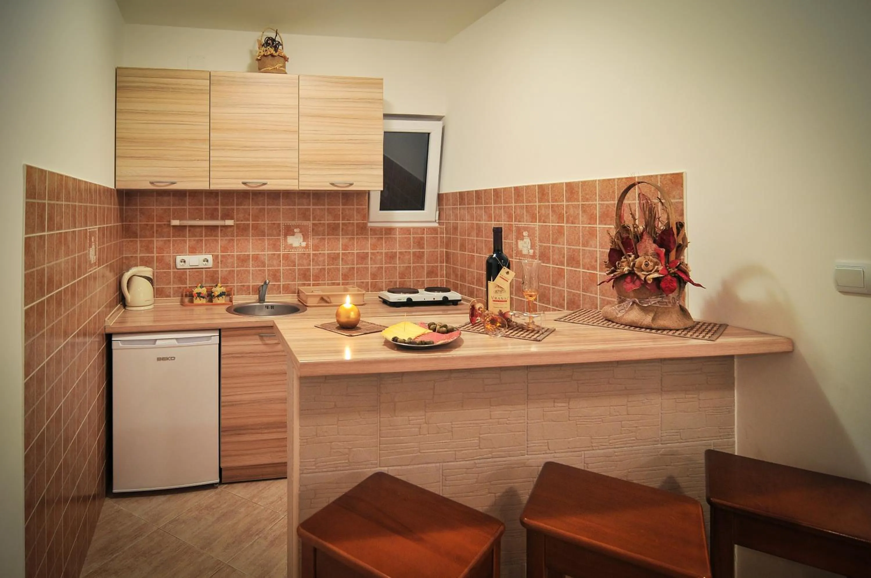 Kitchen or kitchenette in Apartments Samardžić