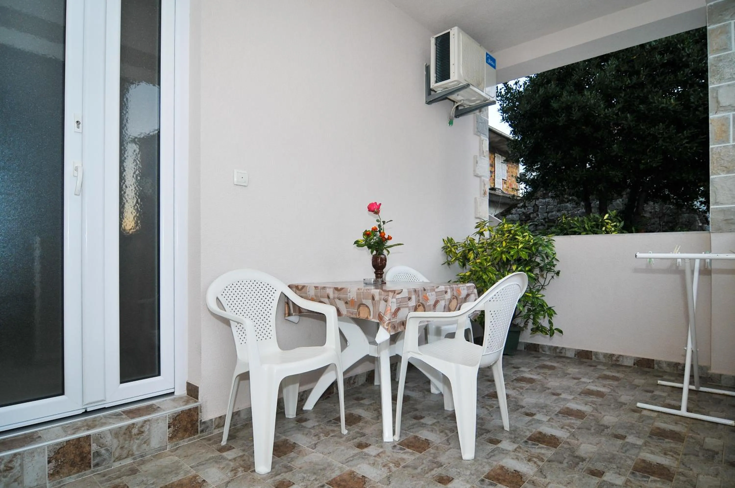 Balcony/Terrace in Apartments Samardžić