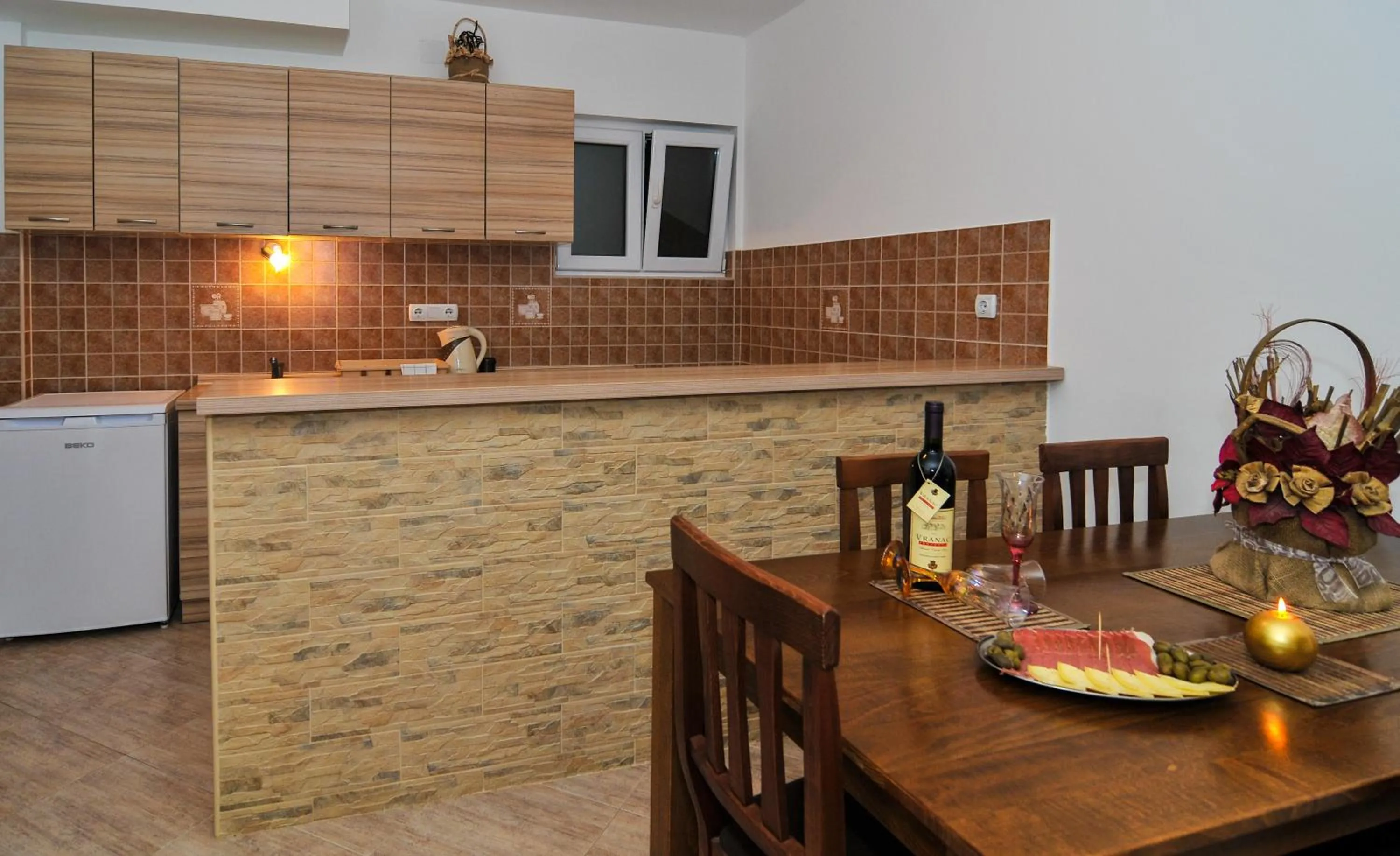 Kitchen or kitchenette in Apartments Samardžić