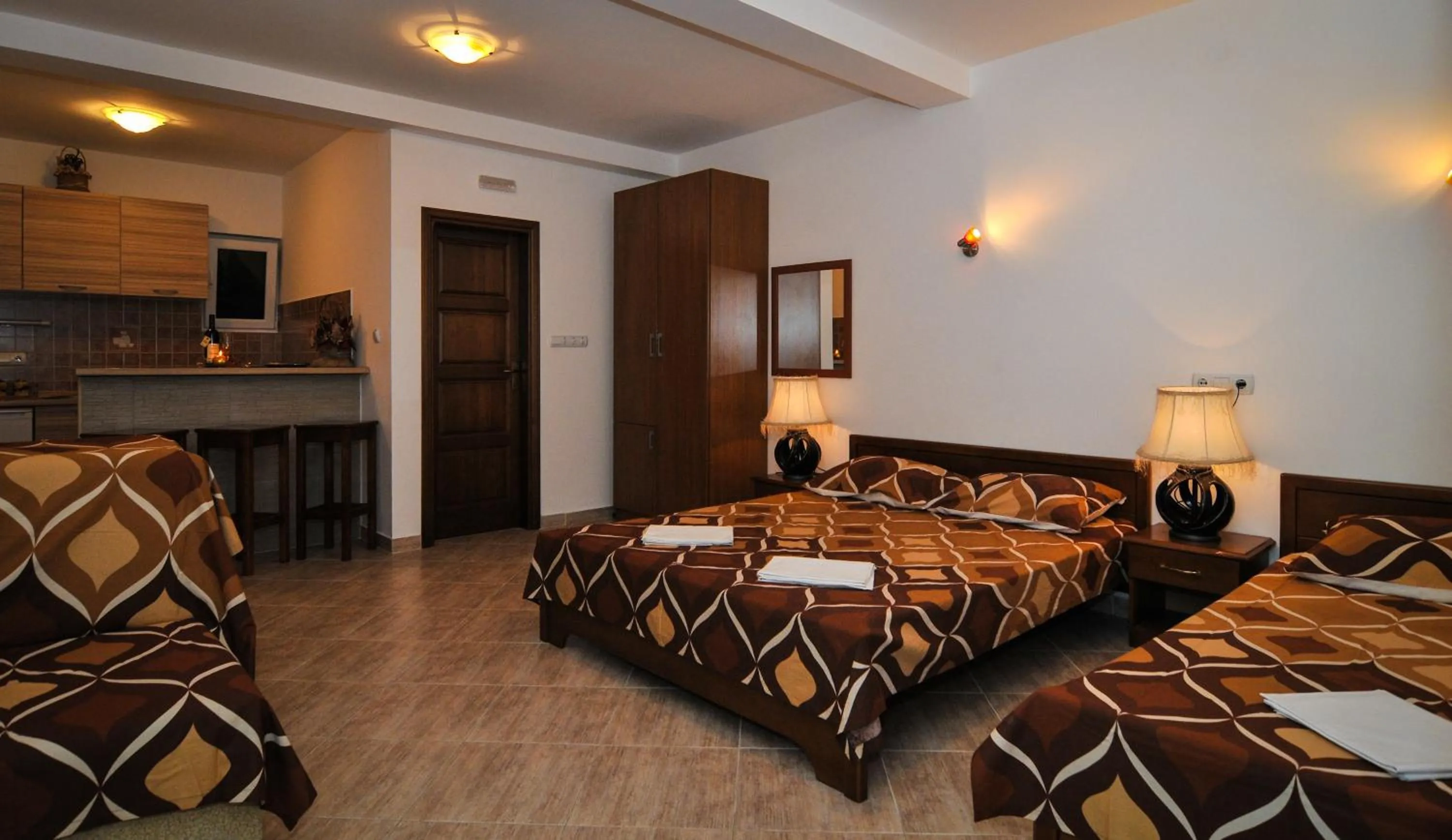 Bedroom, Bed in Apartments Samardžić