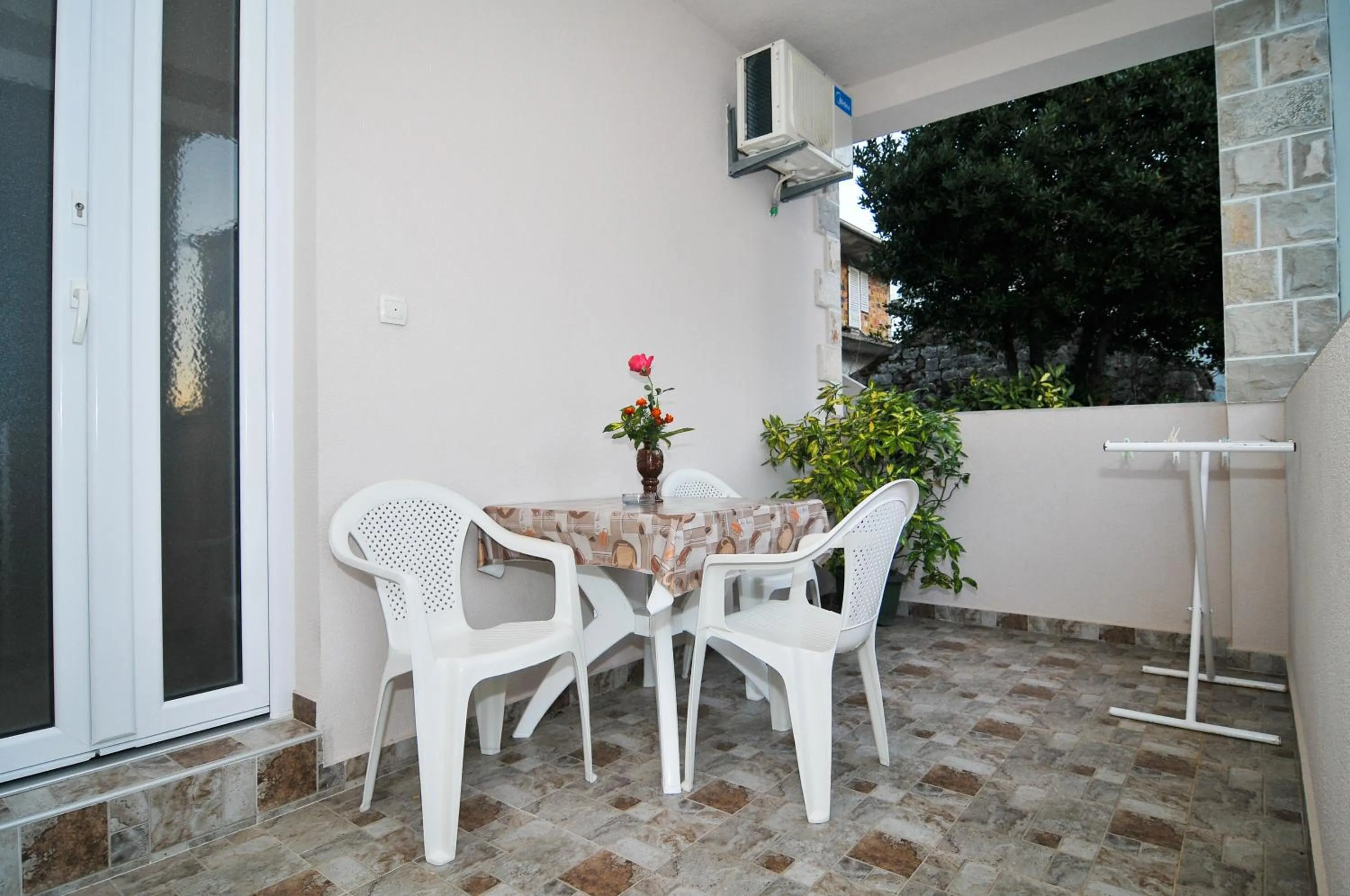 Balcony/Terrace in Apartments Samardžić