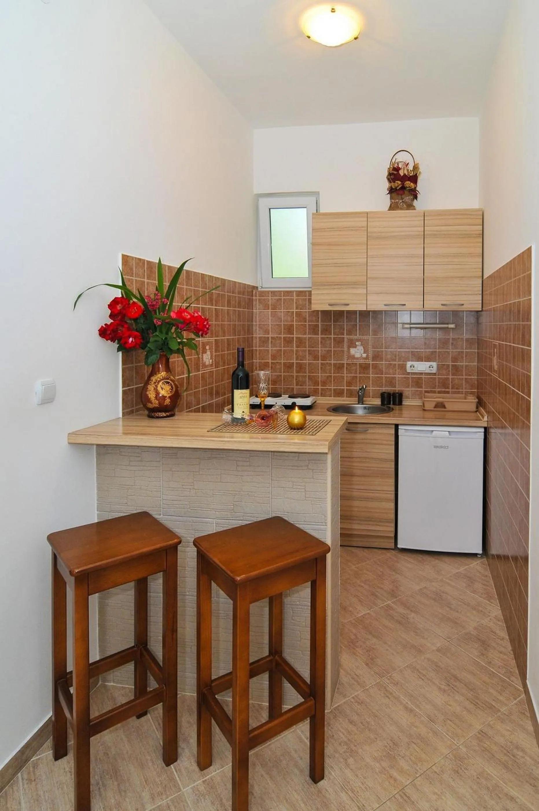 Kitchen or kitchenette in Apartments Samardžić