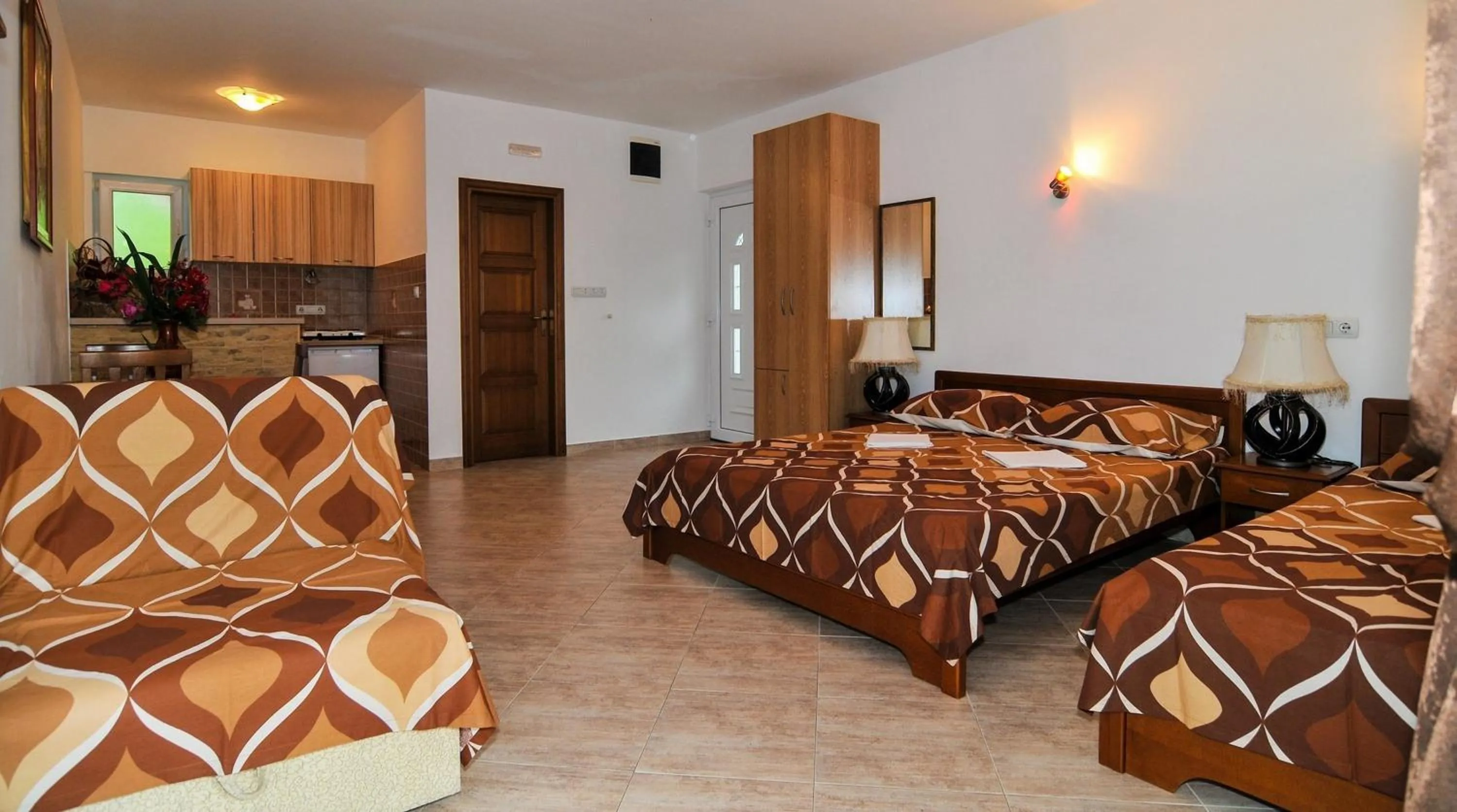 Bedroom, Bed in Apartments Samardžić