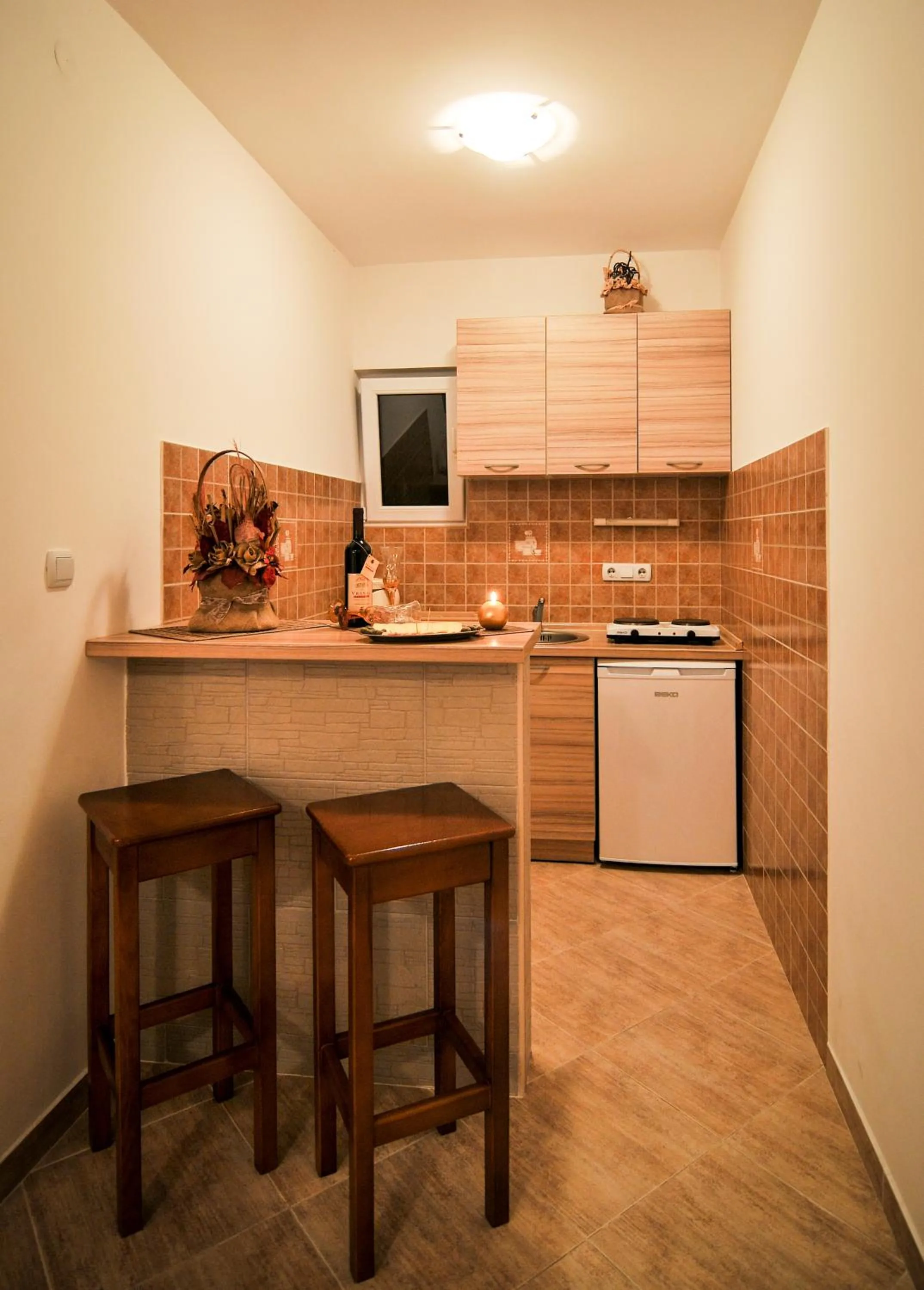 Kitchen or kitchenette in Apartments Samardžić