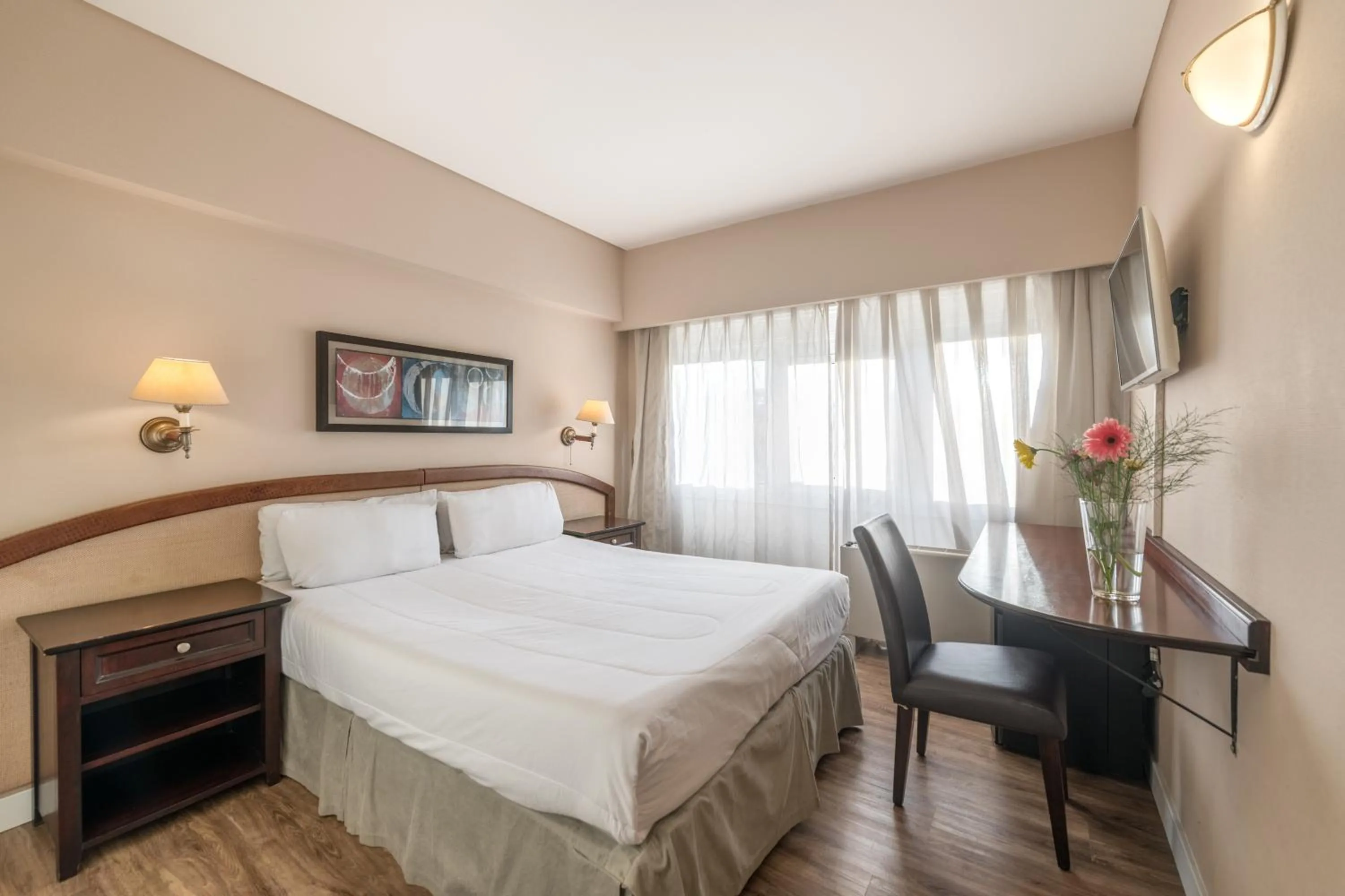 Bed in Exe Hotel Colón