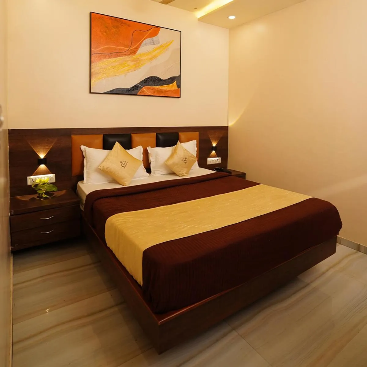 Bed in Hotel Royce Executive Near US Consulate, Bandra Kurla Complex