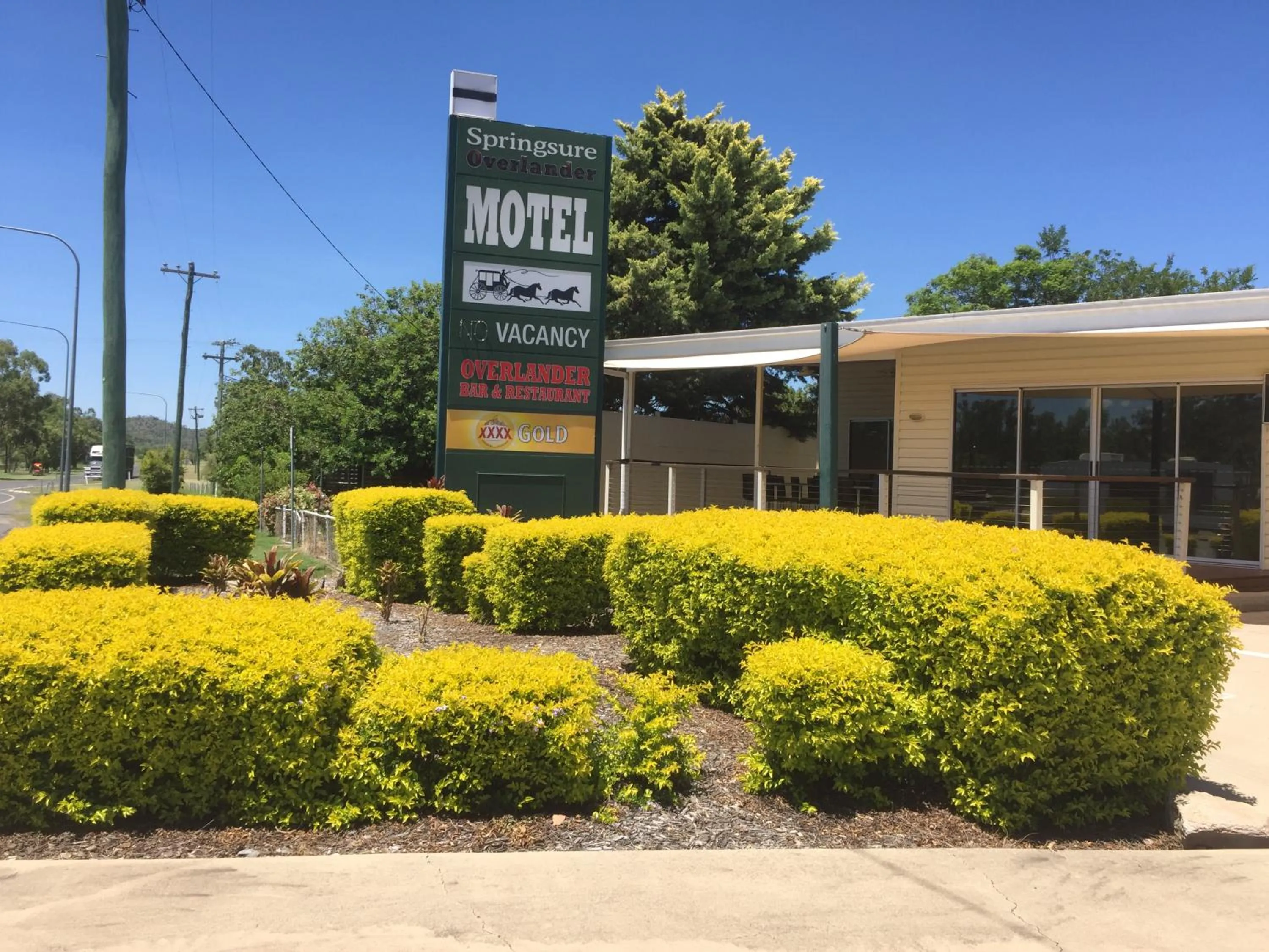 Facade/entrance in Springsure Overlander Motel