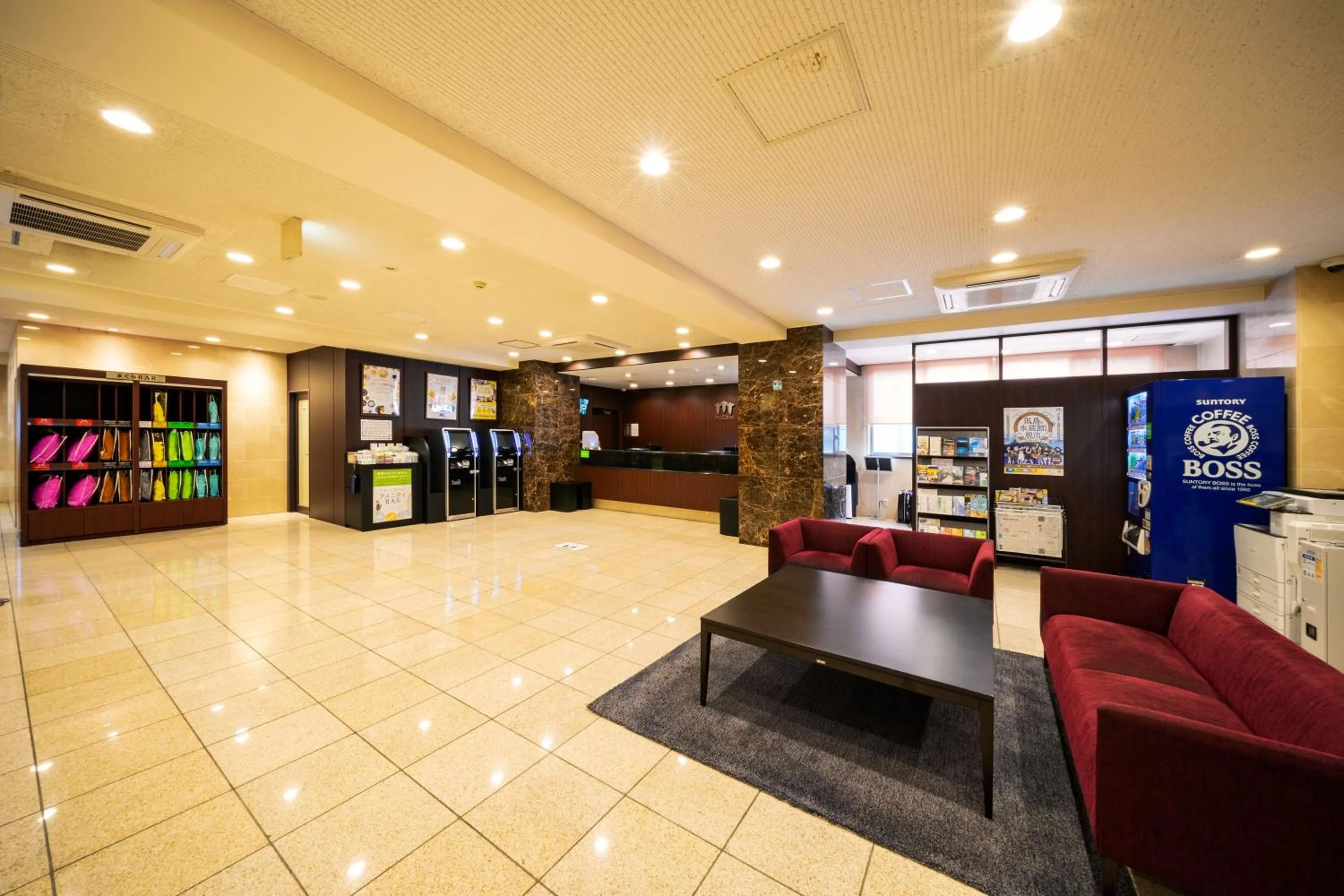 Lobby or reception in Sanco Inn Numazu Ekimae