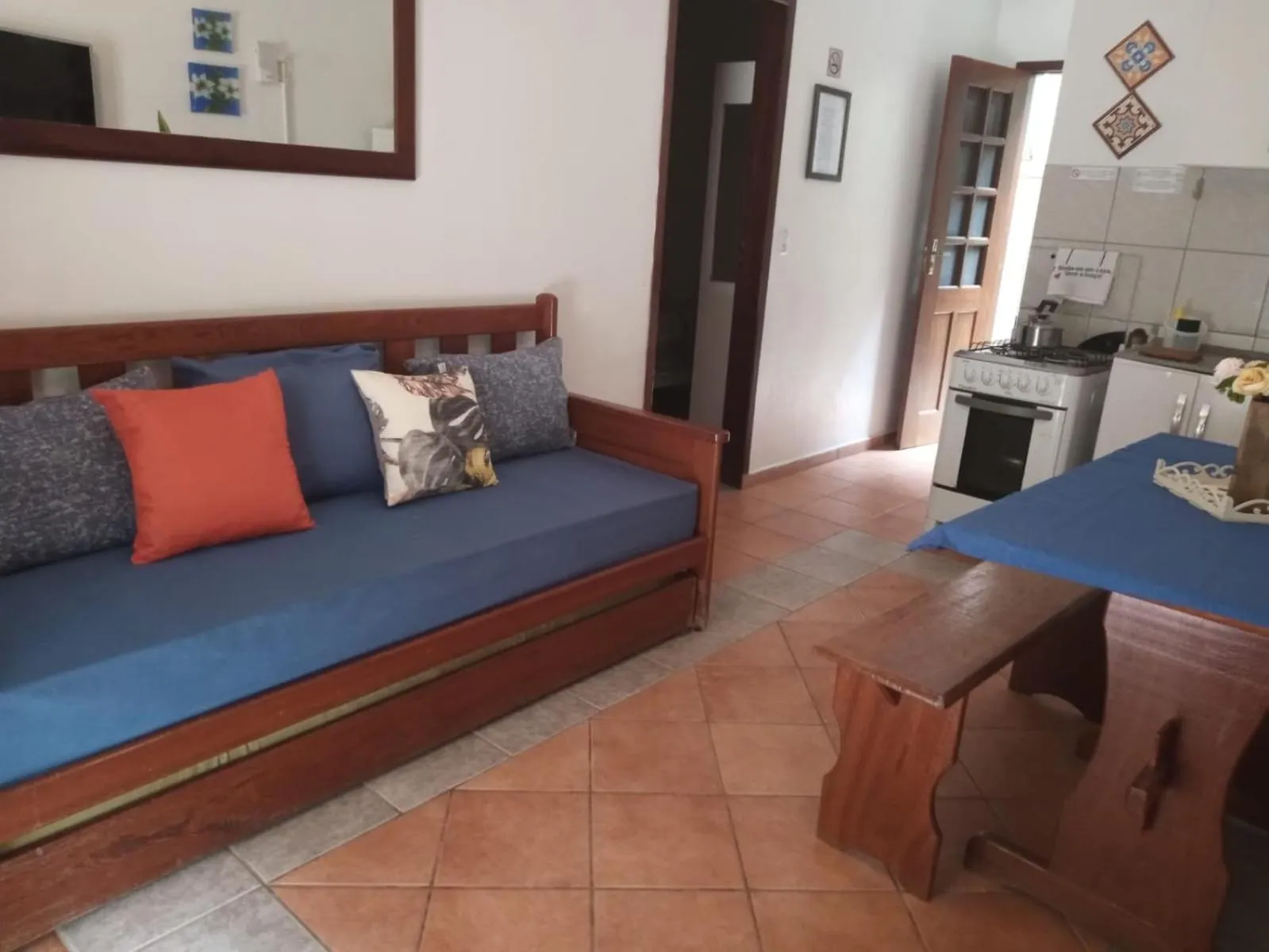 Living room in Dell Osky Pousada