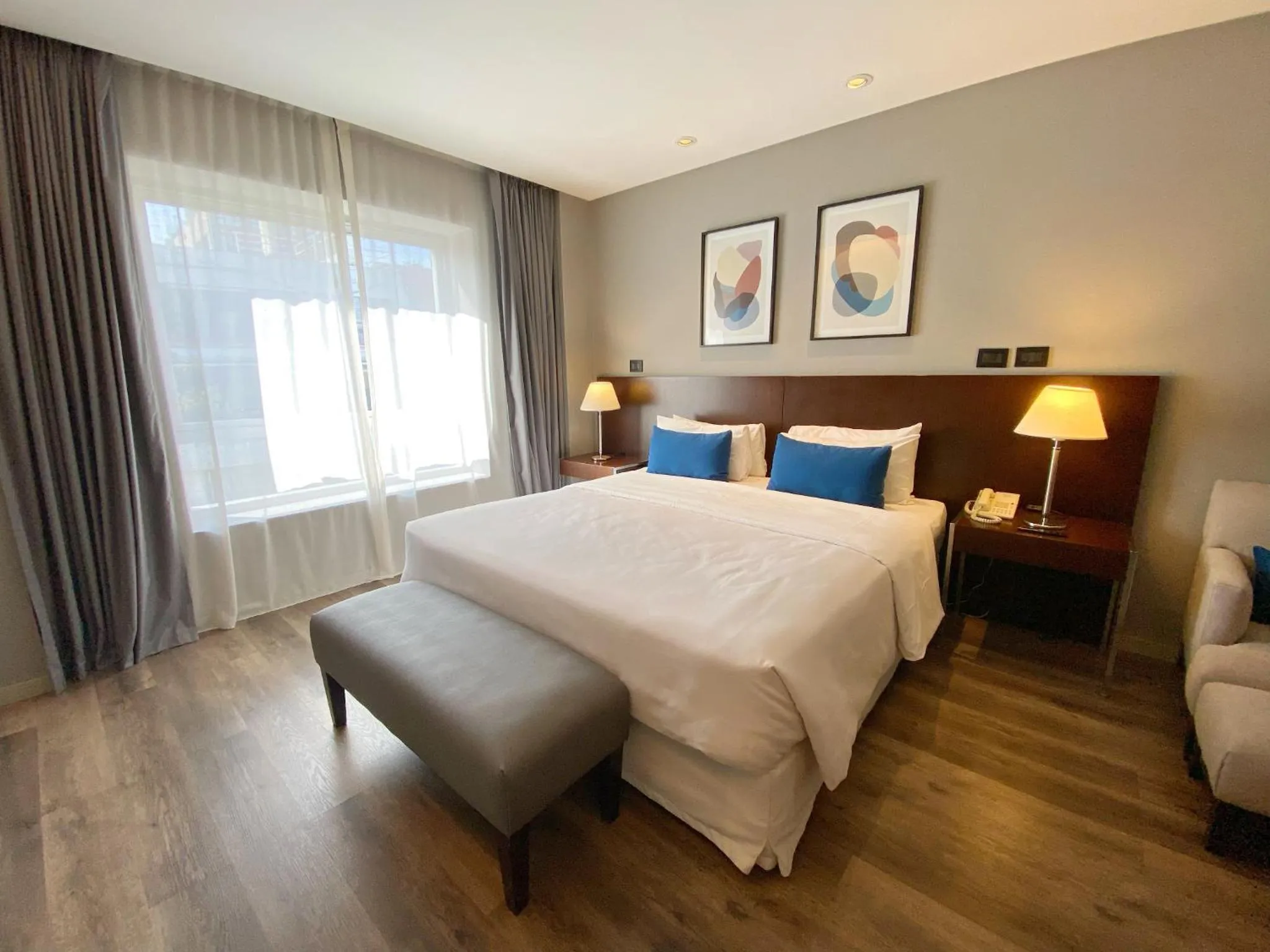 Bed in 474 Buenos Aires Hotel