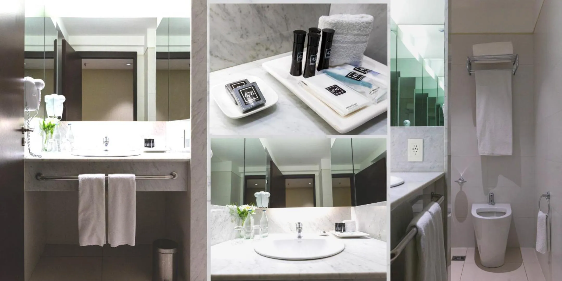 Bathroom in 474 Buenos Aires Hotel