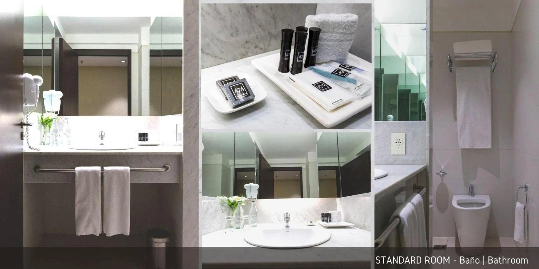 Bathroom in 474 Buenos Aires Hotel