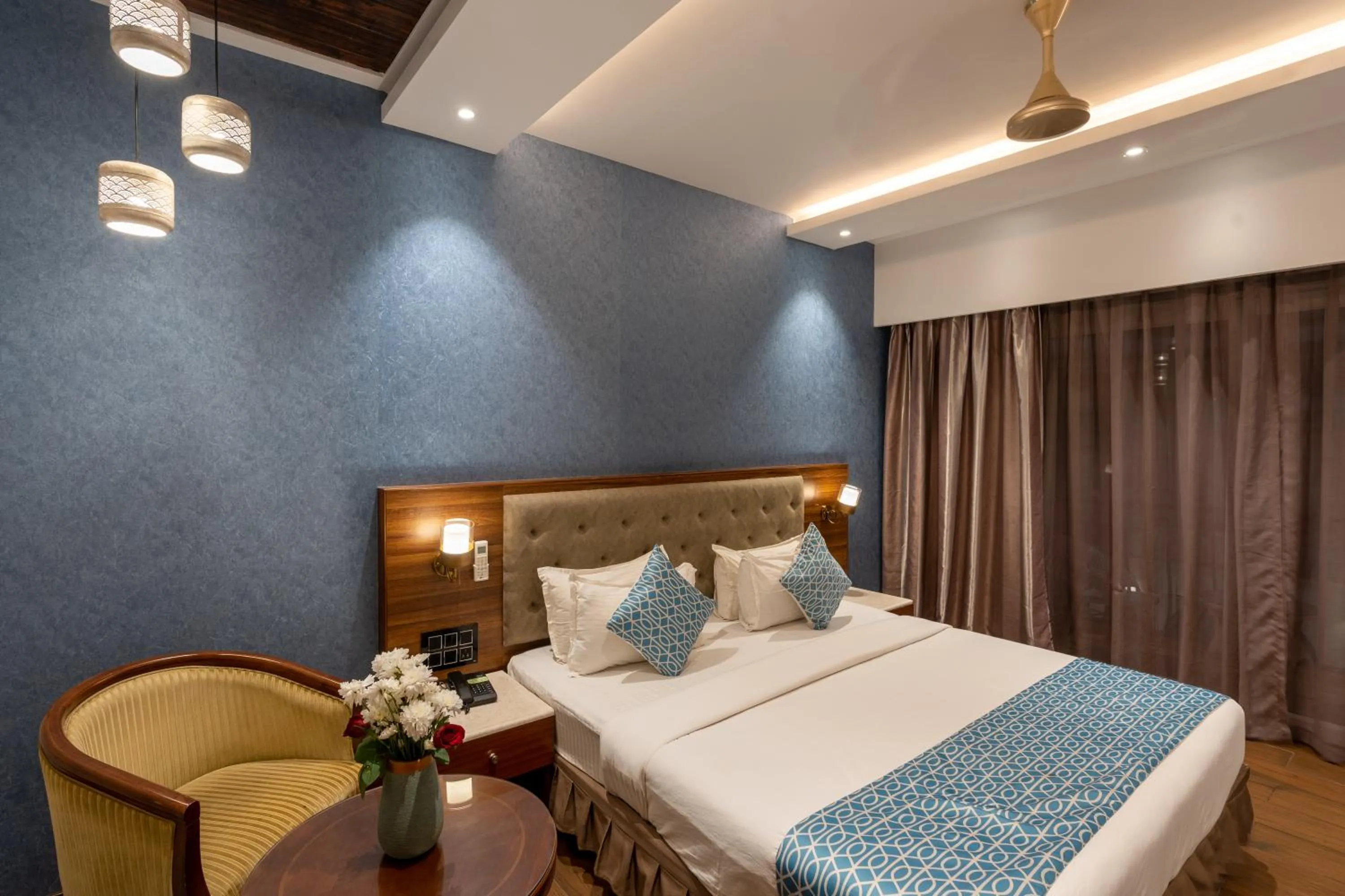 Bed in Alvorada Resort-3 Star Resort In Baga