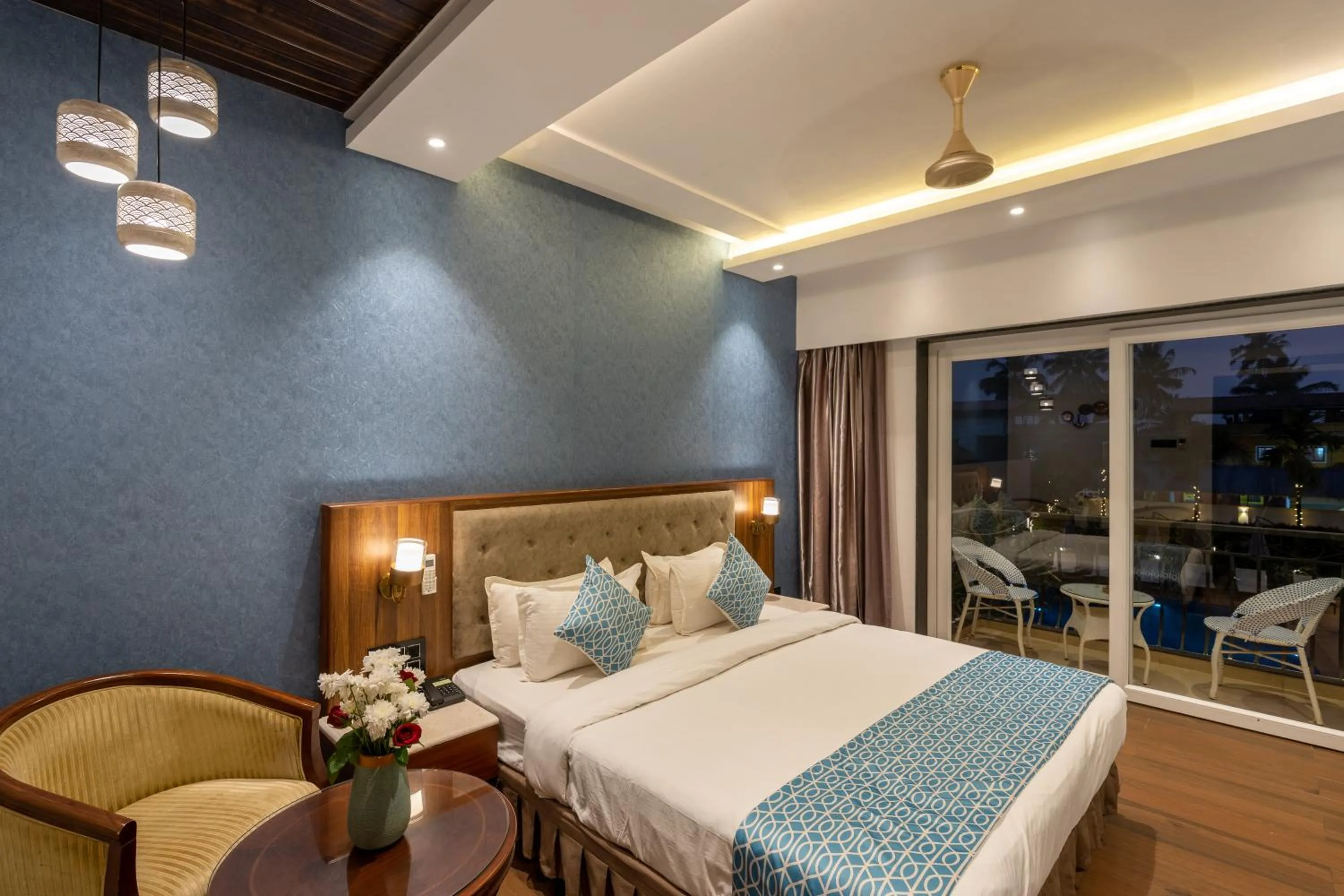 Bed in Alvorada Resort-3 Star Resort In Baga