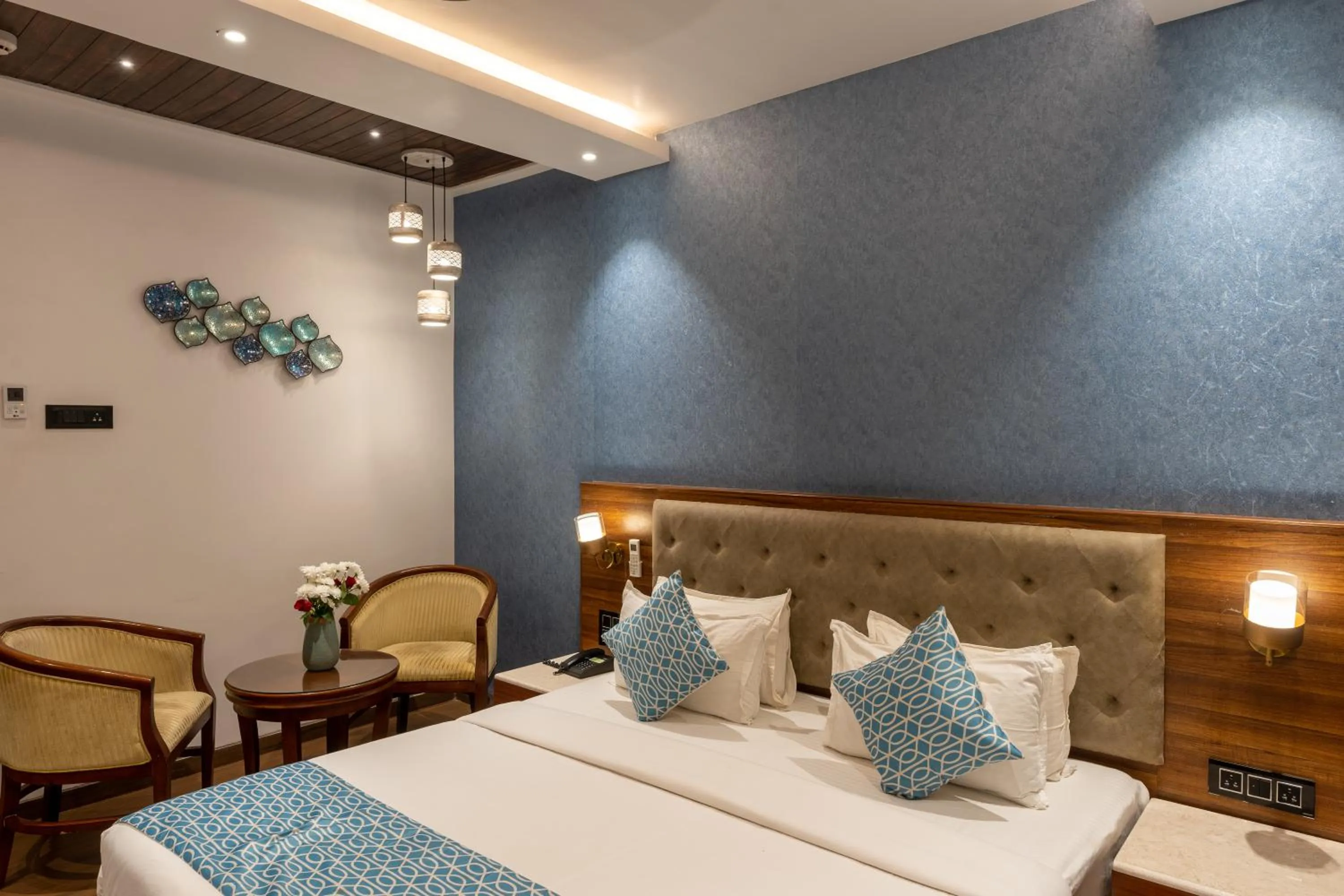 Bed in Alvorada Resort-3 Star Resort In Baga