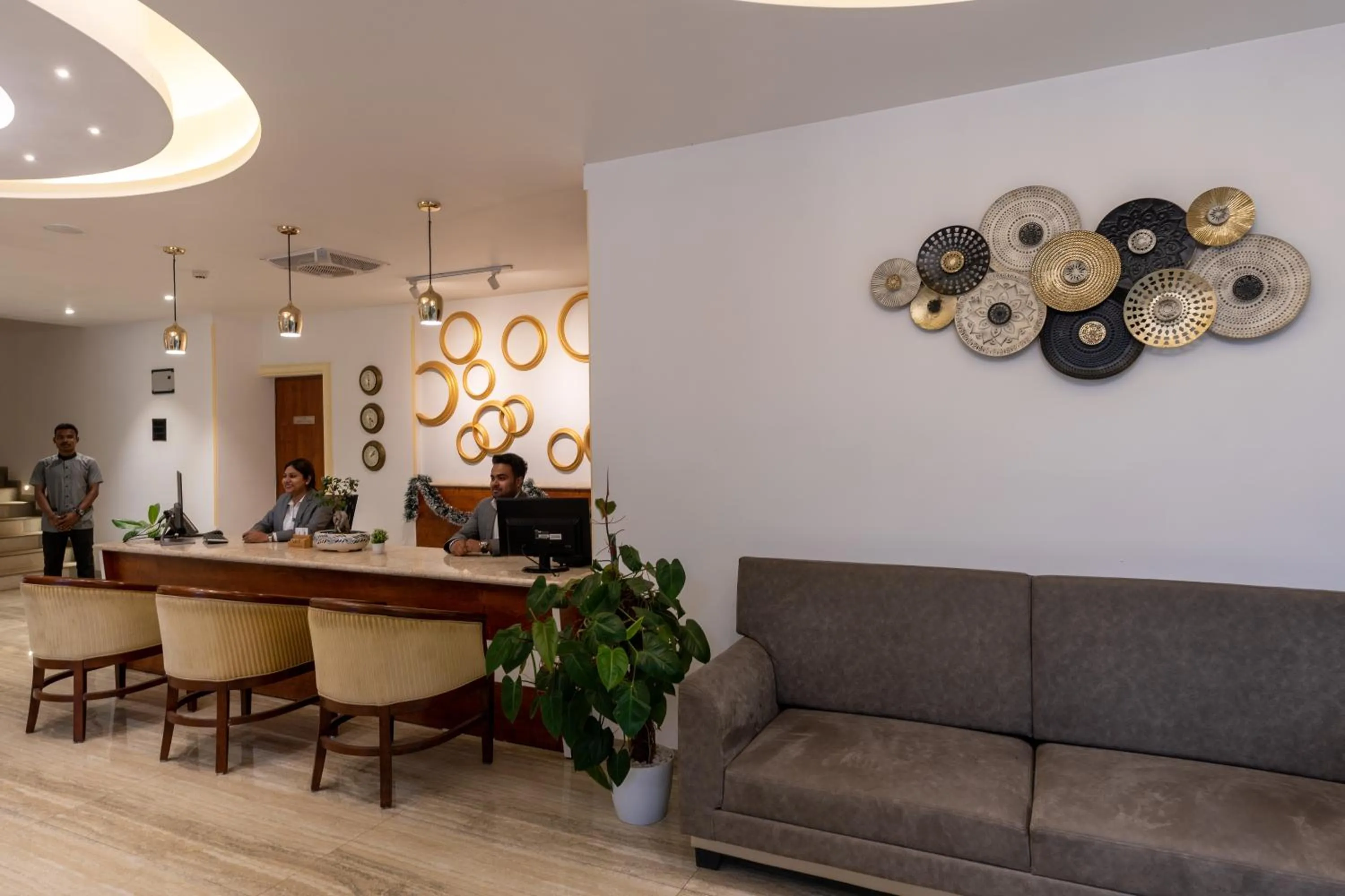 Lobby or reception in Alvorada Resort-3 Star Resort In Baga