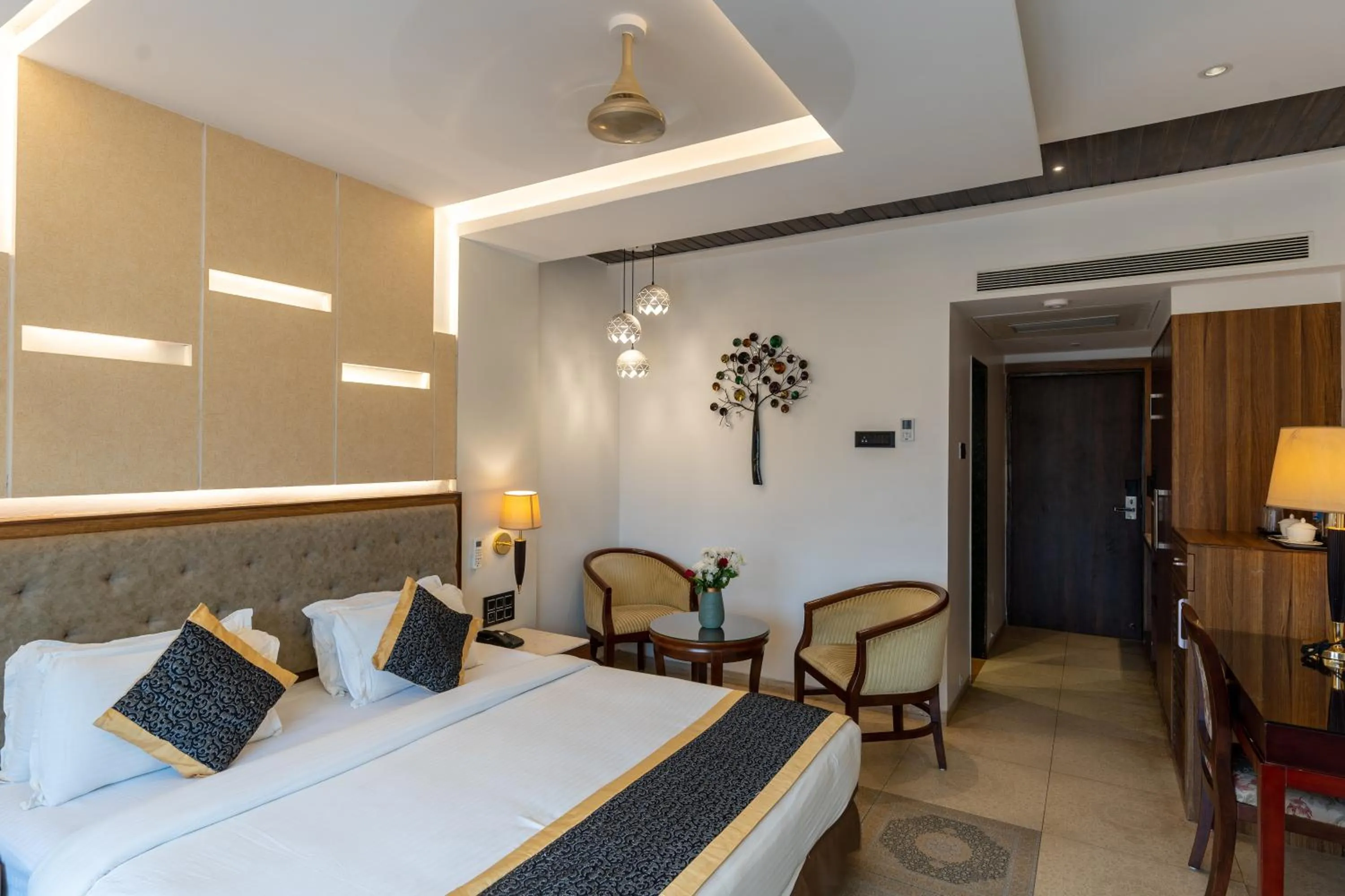 Bed in Alvorada Resort-3 Star Resort In Baga