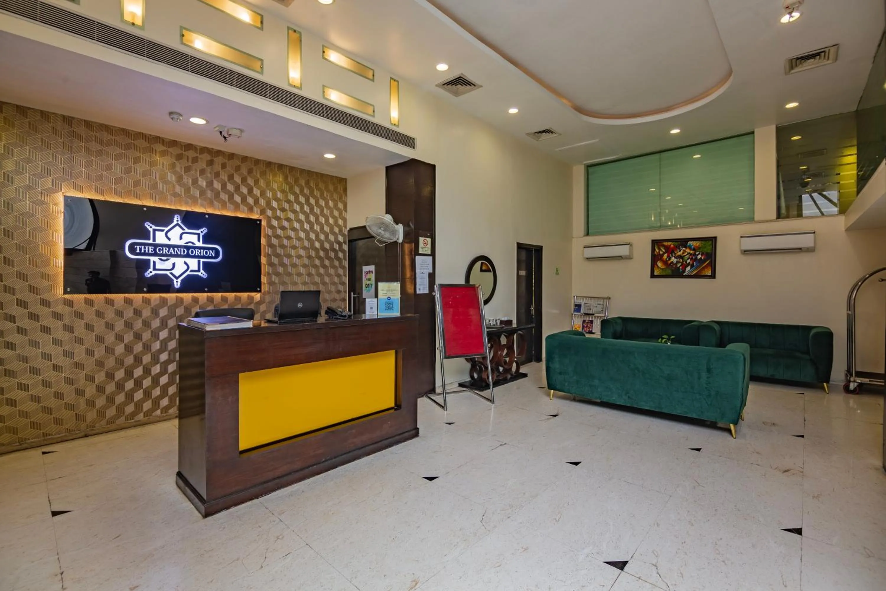 Lobby or reception in The Grand Orion - Kailash Colony