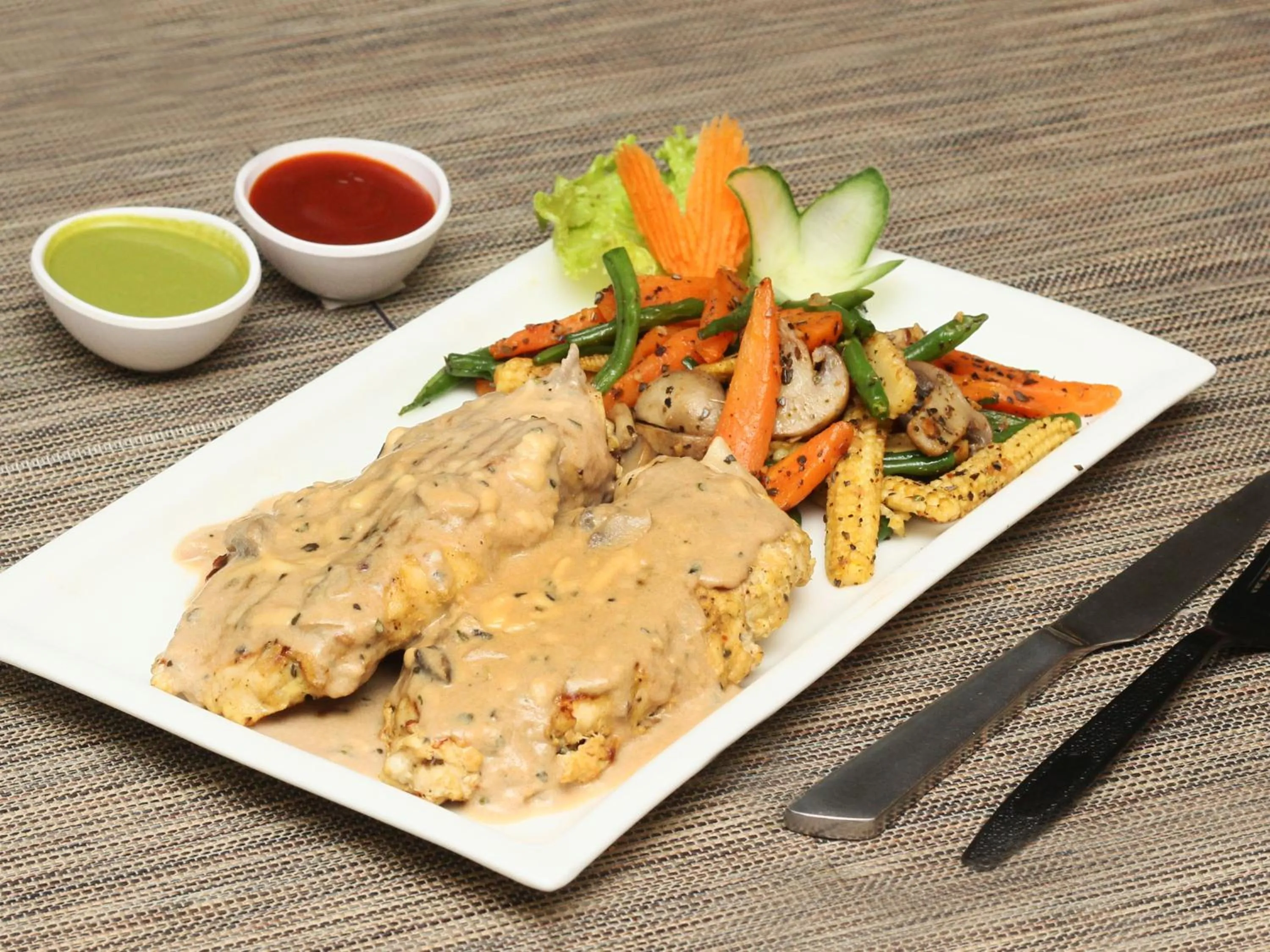 Food and drinks in The Grand Orion - Kailash Colony