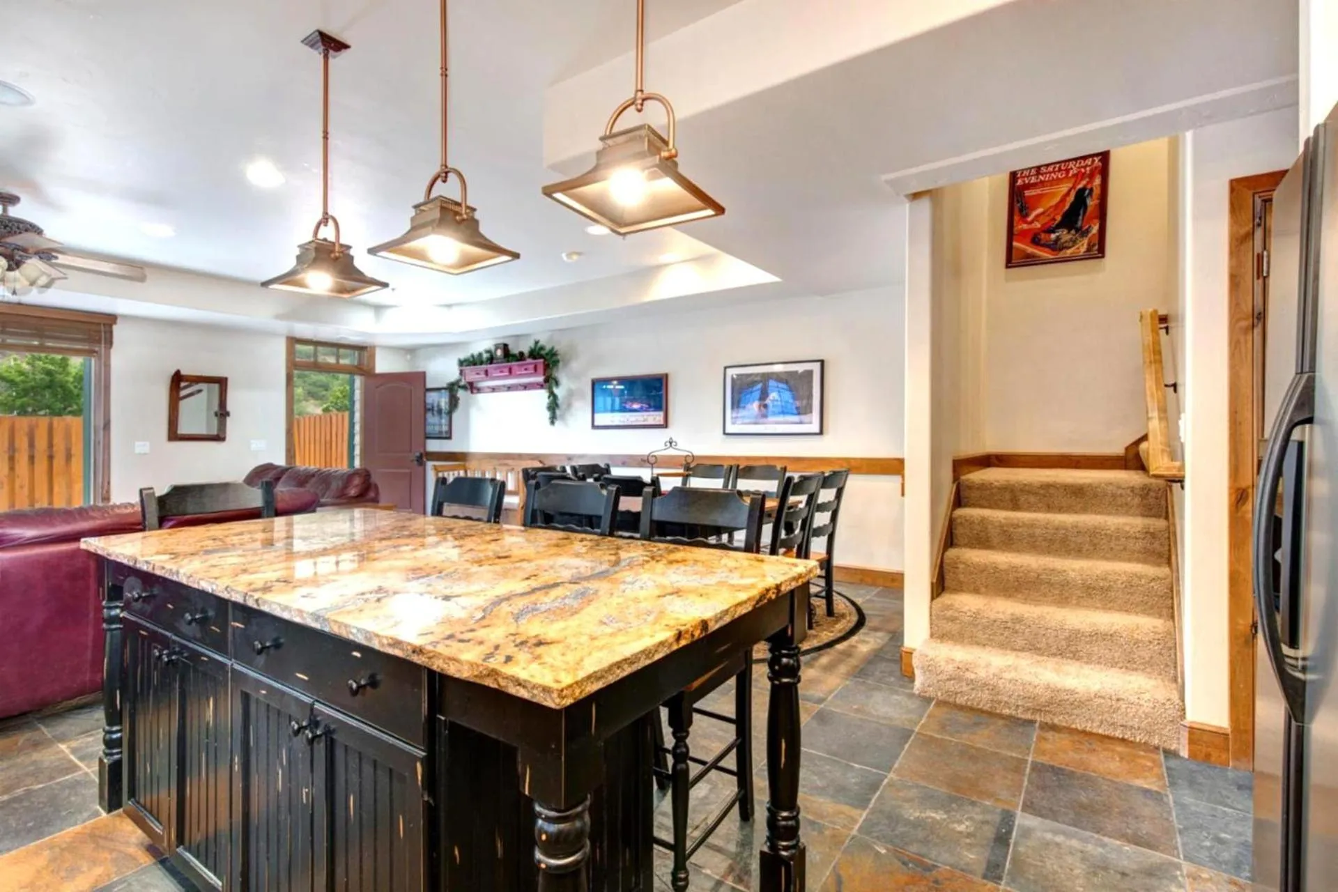 Kitchen or kitchenette in KBM Resorts Walk to Lifts and Main St Rent 1416 and 1418 Townhomes together Pri Hot tub PPS-1418