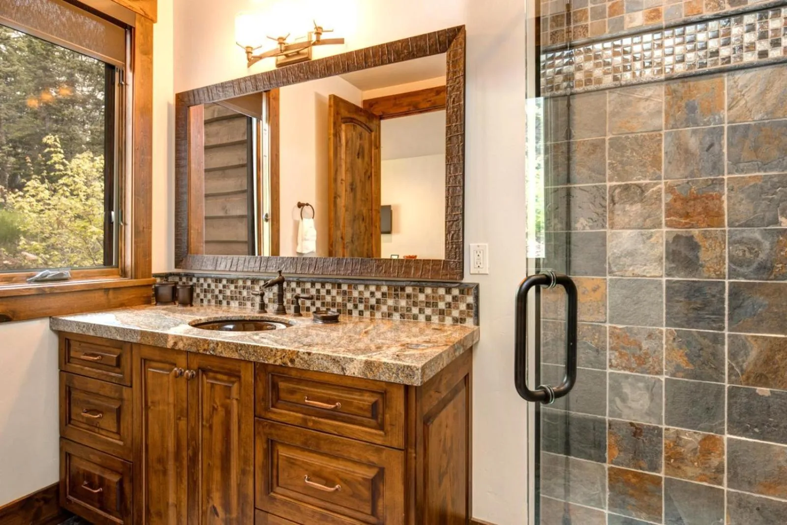 Bathroom in KBM Resorts Elegant Deer Valley Private Home Breathtaking views Elevator Gourmet Kitchen Hot Tub Gym PSD-2071