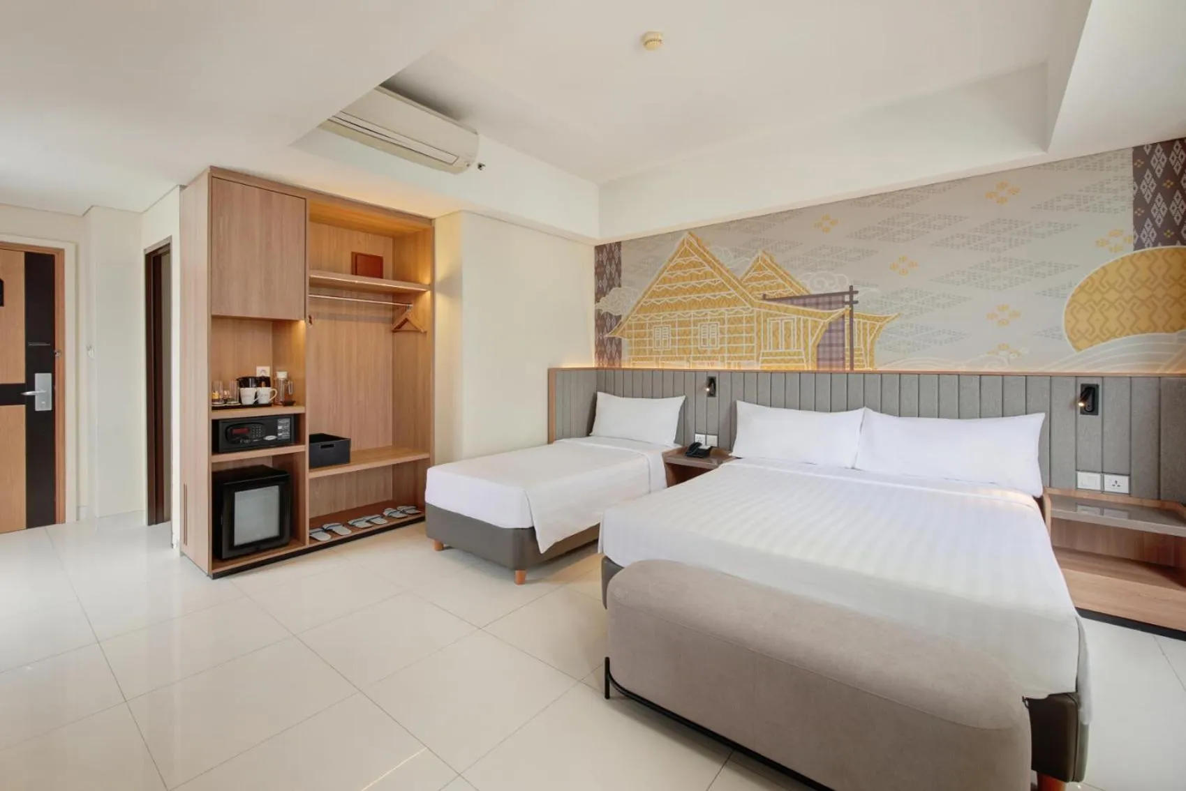 Bedroom, Bed in favehotel - Pantai Losari Makassar