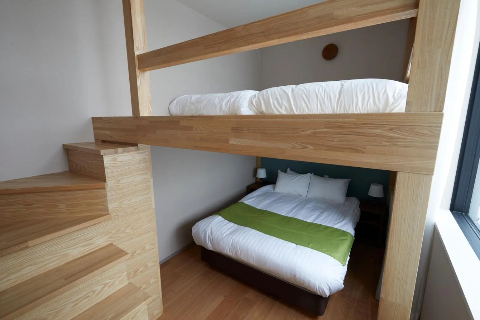 Bed in Riverside Hotel Sapporo