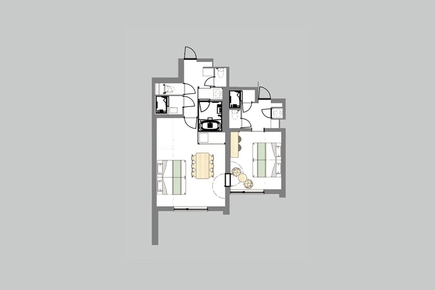 Bathroom in Riverside Hotel Sapporo