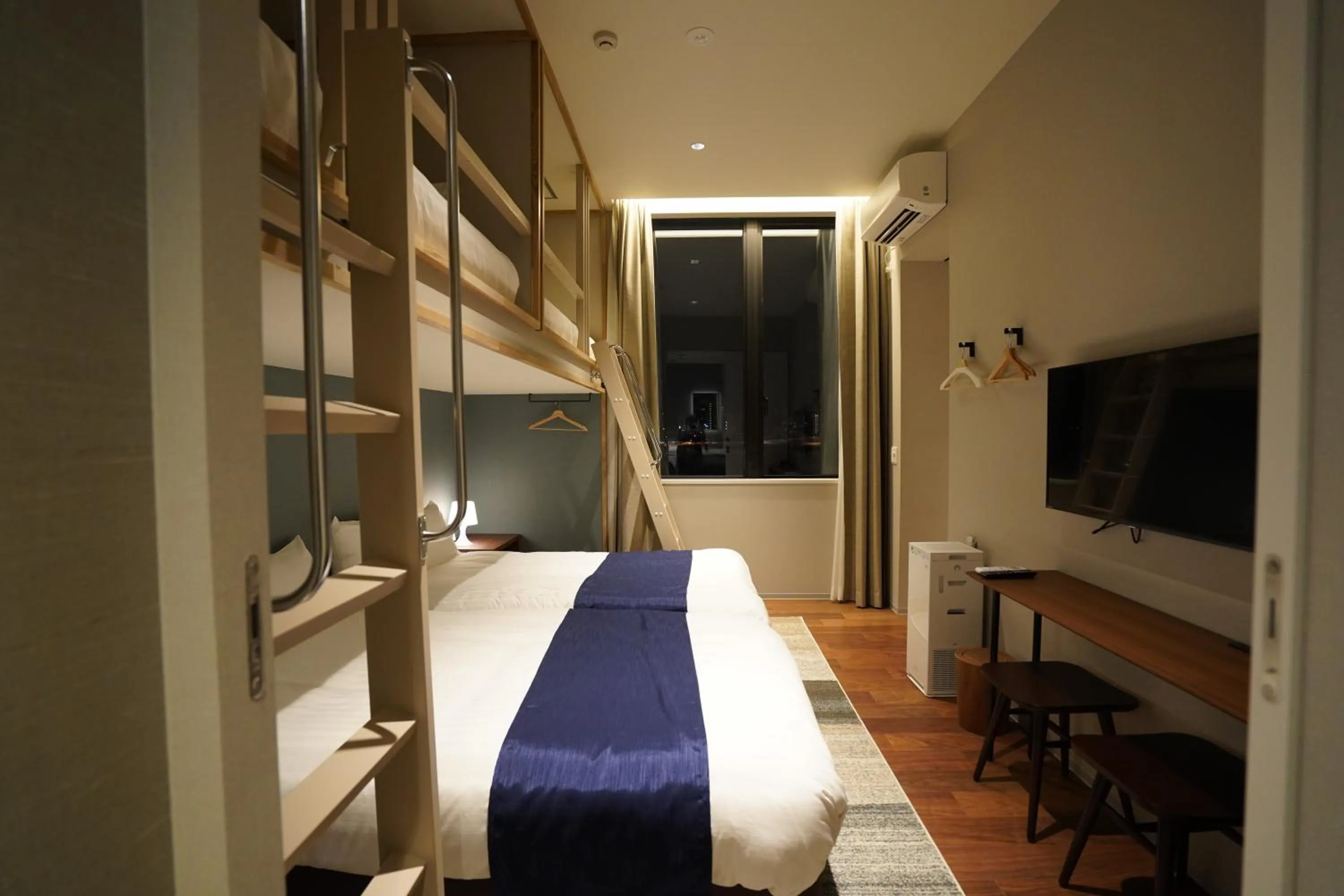 Bed in Riverside Hotel Sapporo