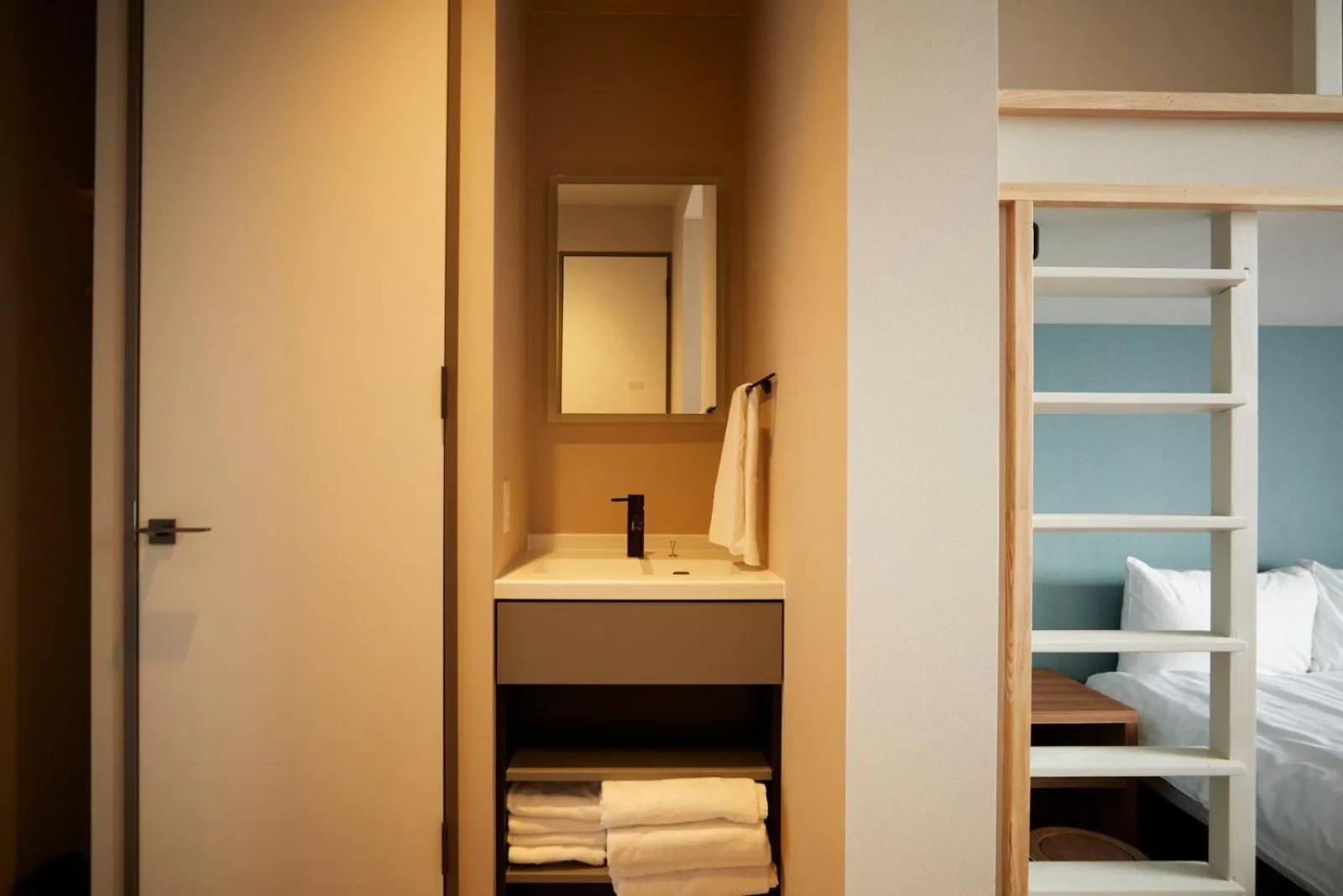 towels, Bed in Riverside Hotel Sapporo