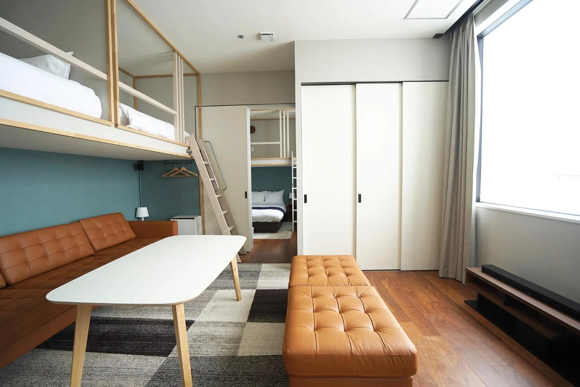 Living room in Riverside Hotel Sapporo