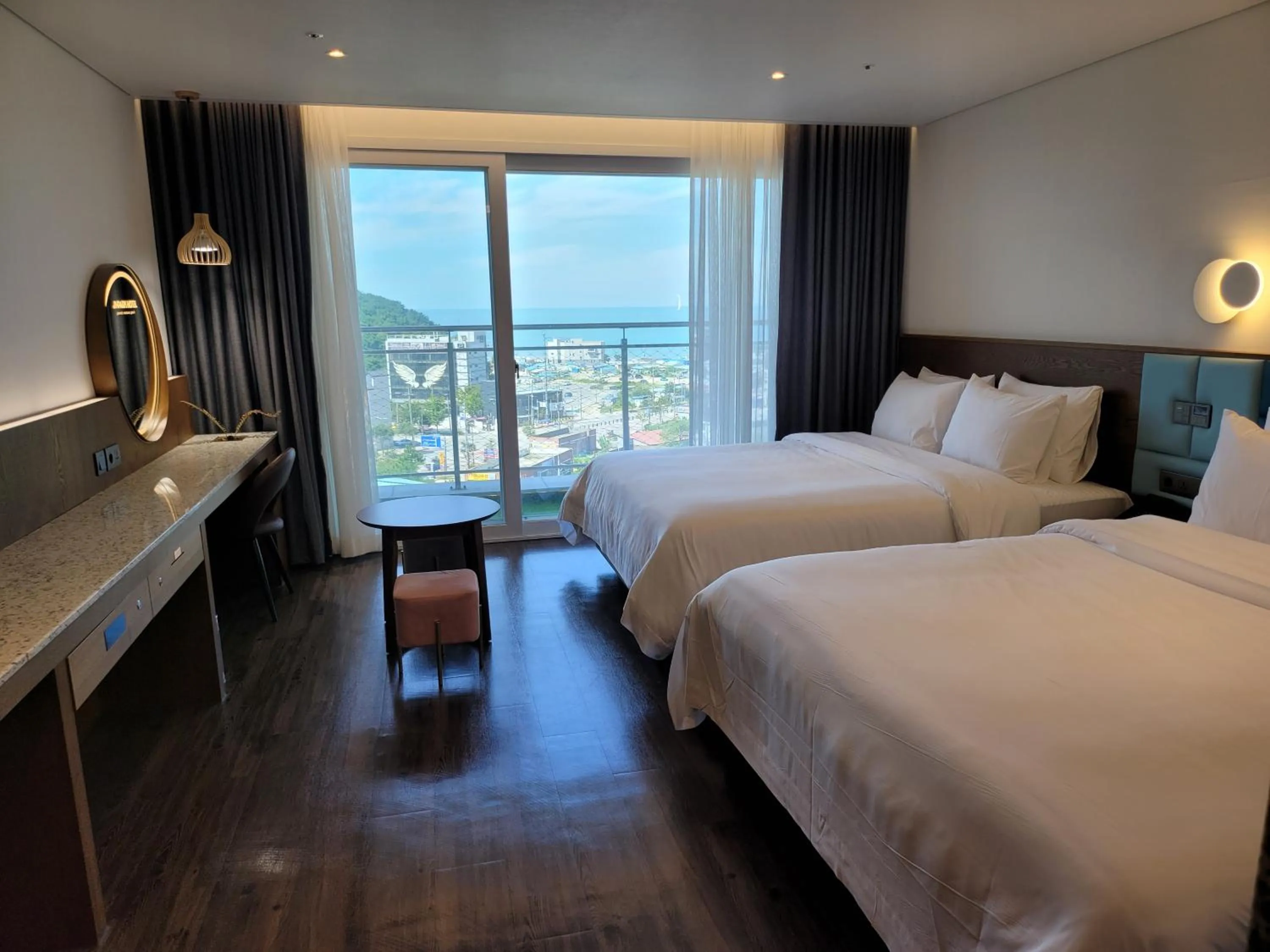 Bed in JN PARK Hotel