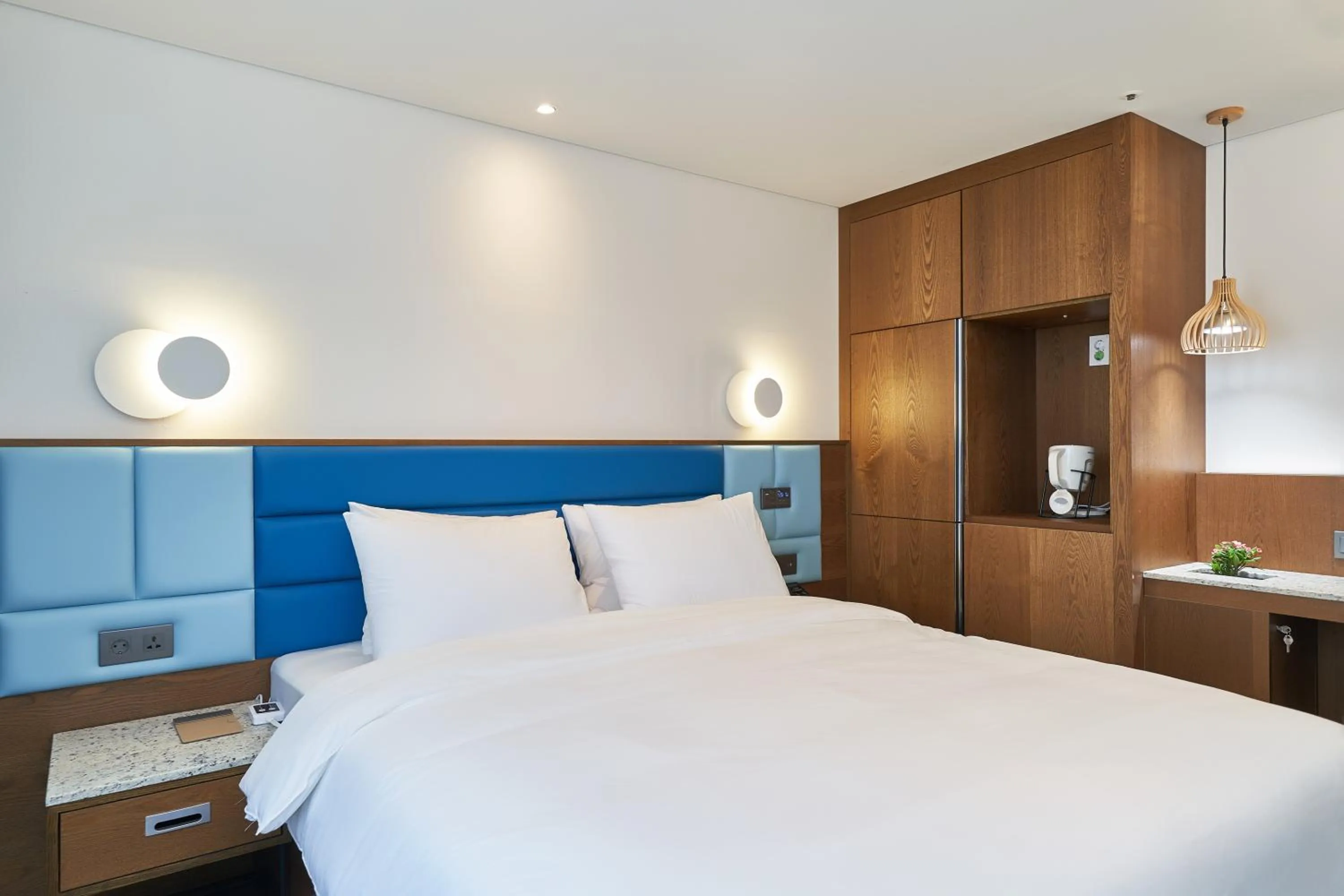 Bed in JN PARK Hotel