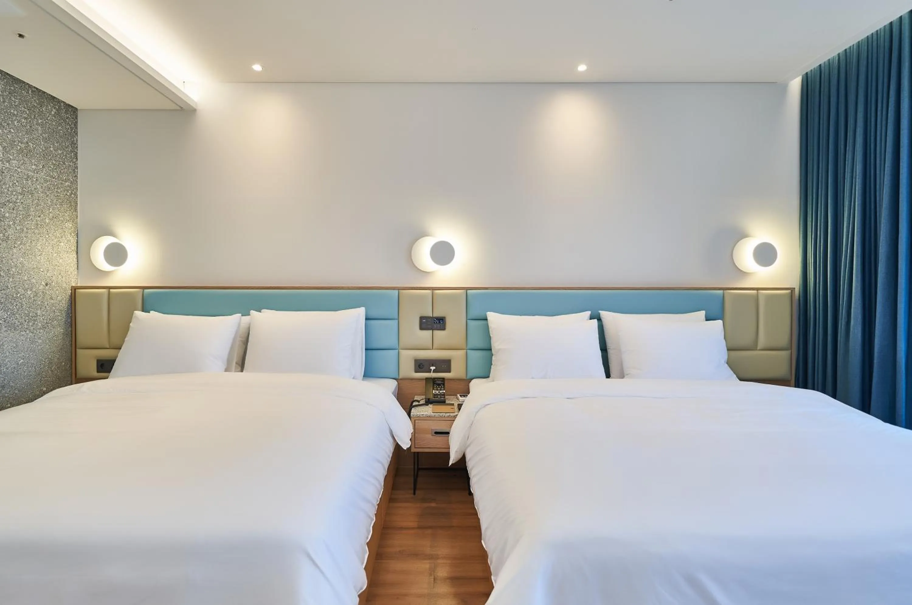 Bed in JN PARK Hotel