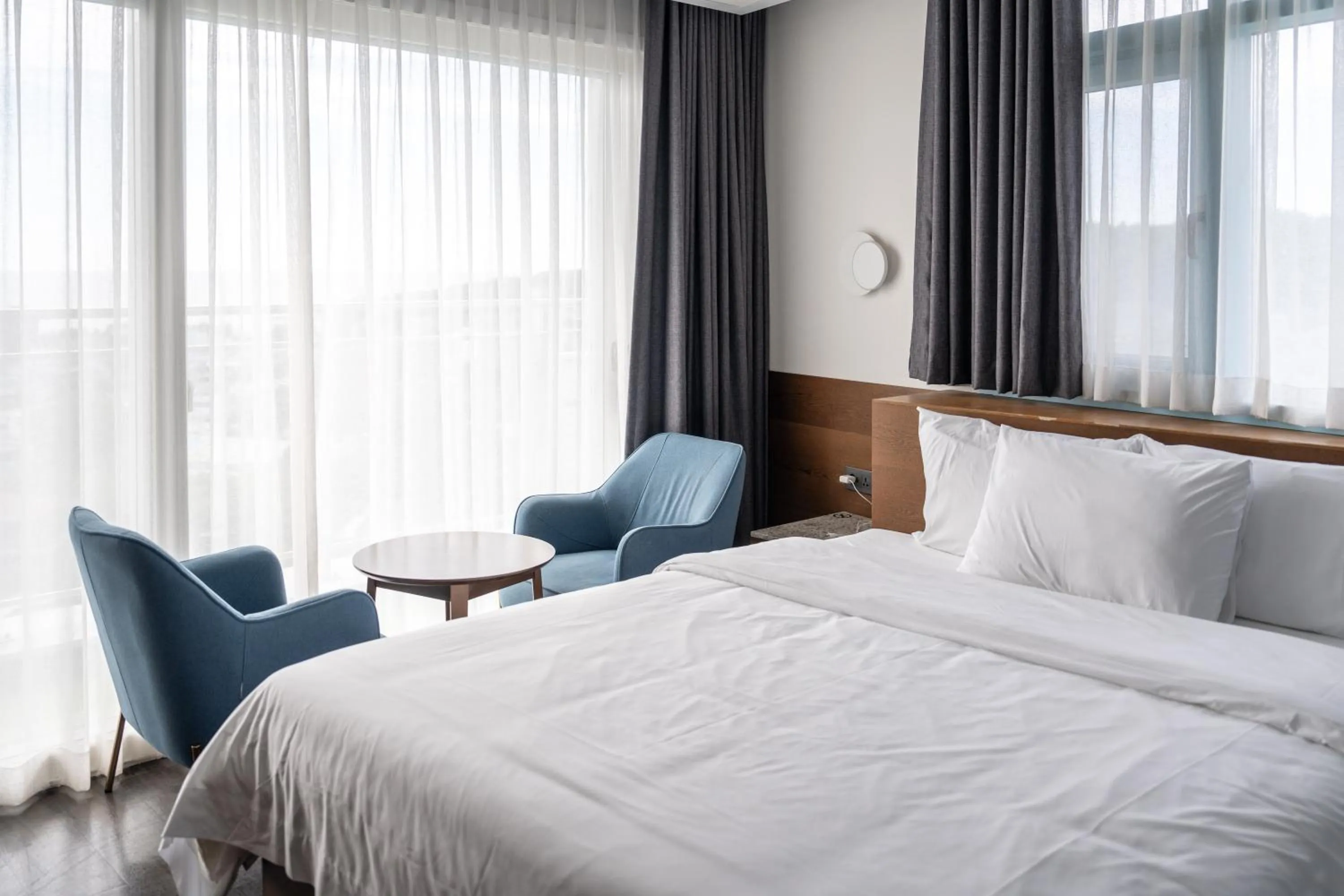 Bed in JN PARK Hotel