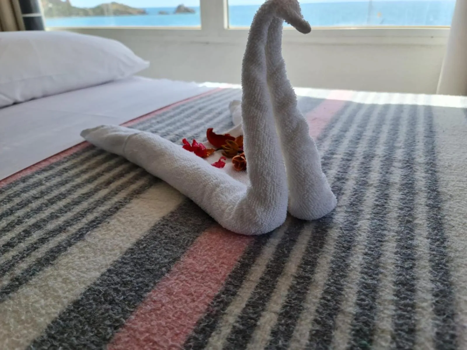 Bed in Albergue Club Náutico de Águilas