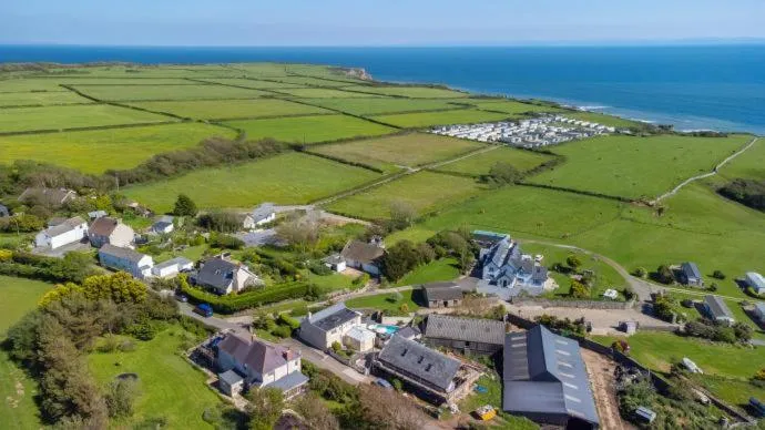 Floor plan in Windy Ridge Cottage - 5 Bedroom Holiday Home - Oxwich