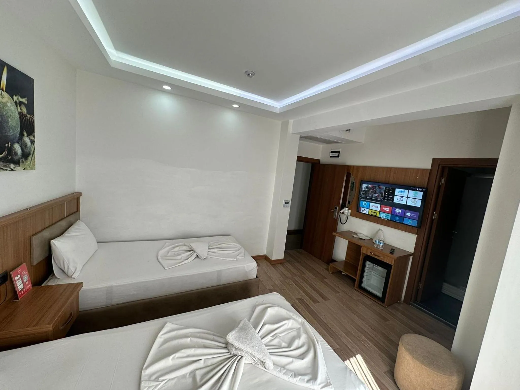 Bed in Hotel La SERA