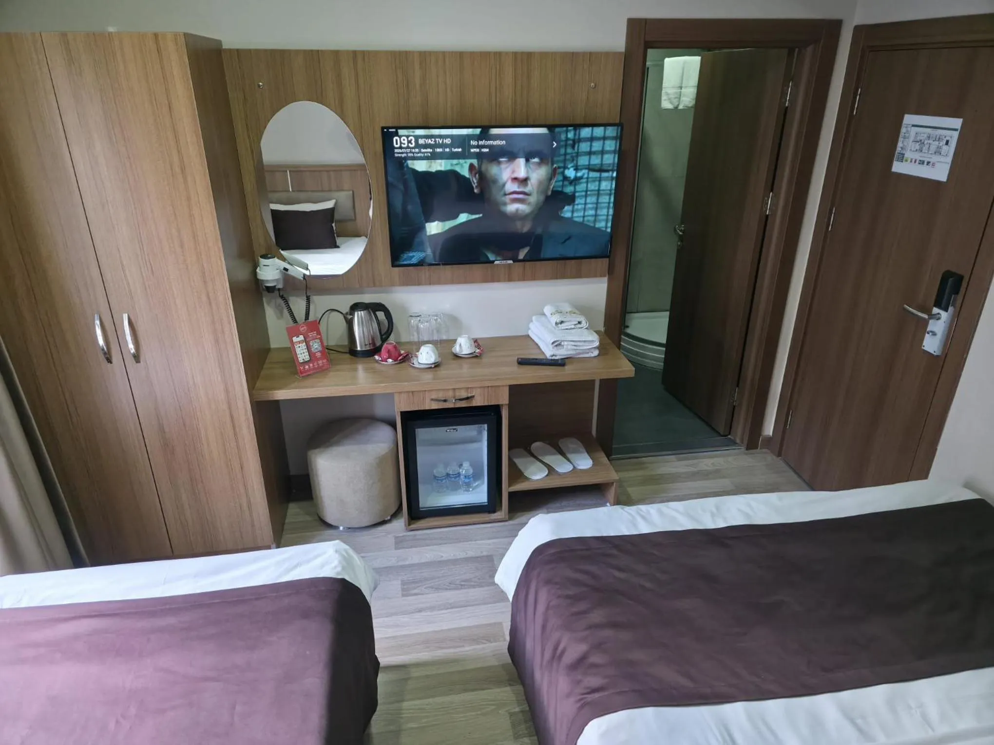 Bed in Hotel La SERA