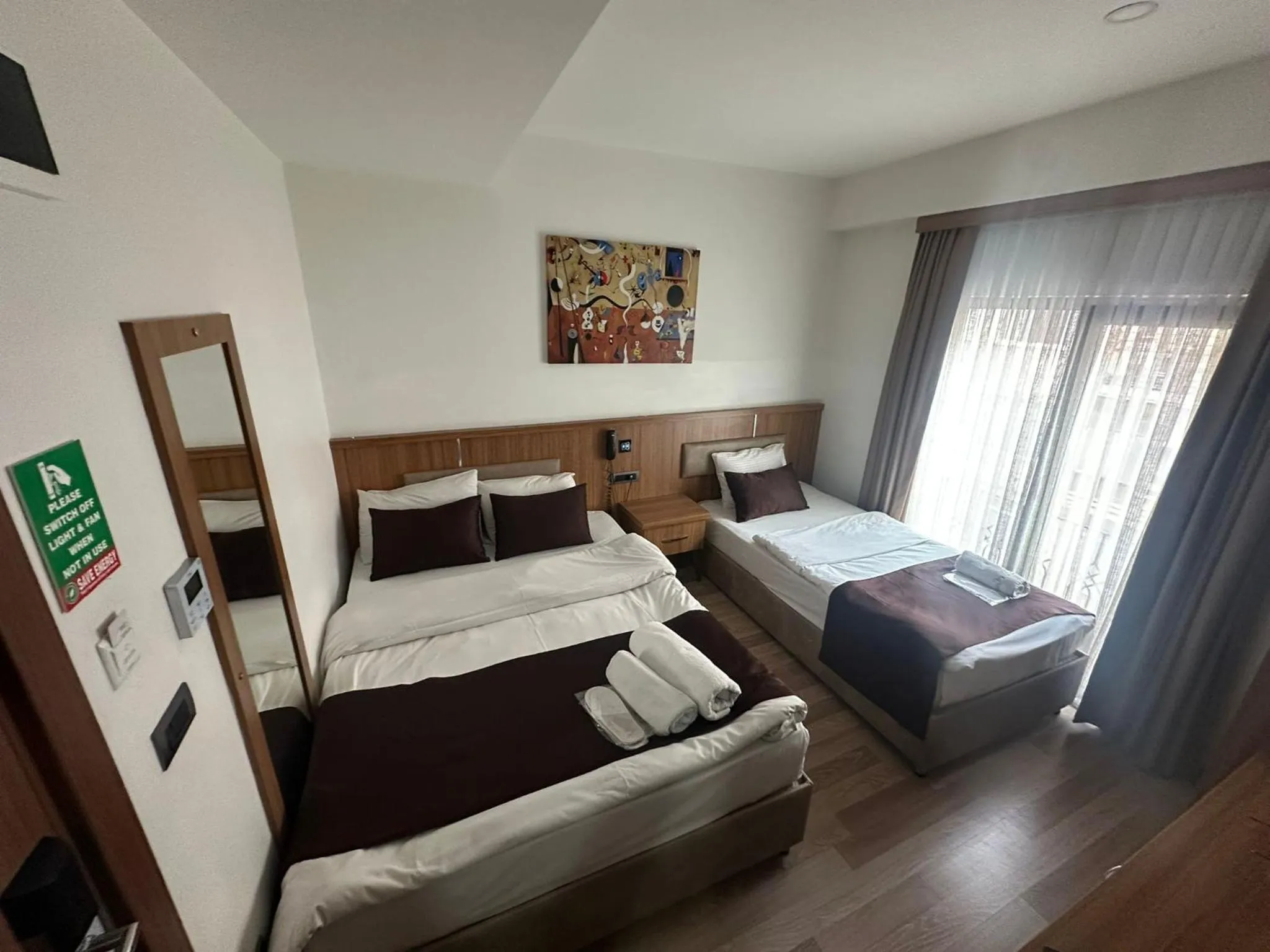 Bed in Hotel La SERA