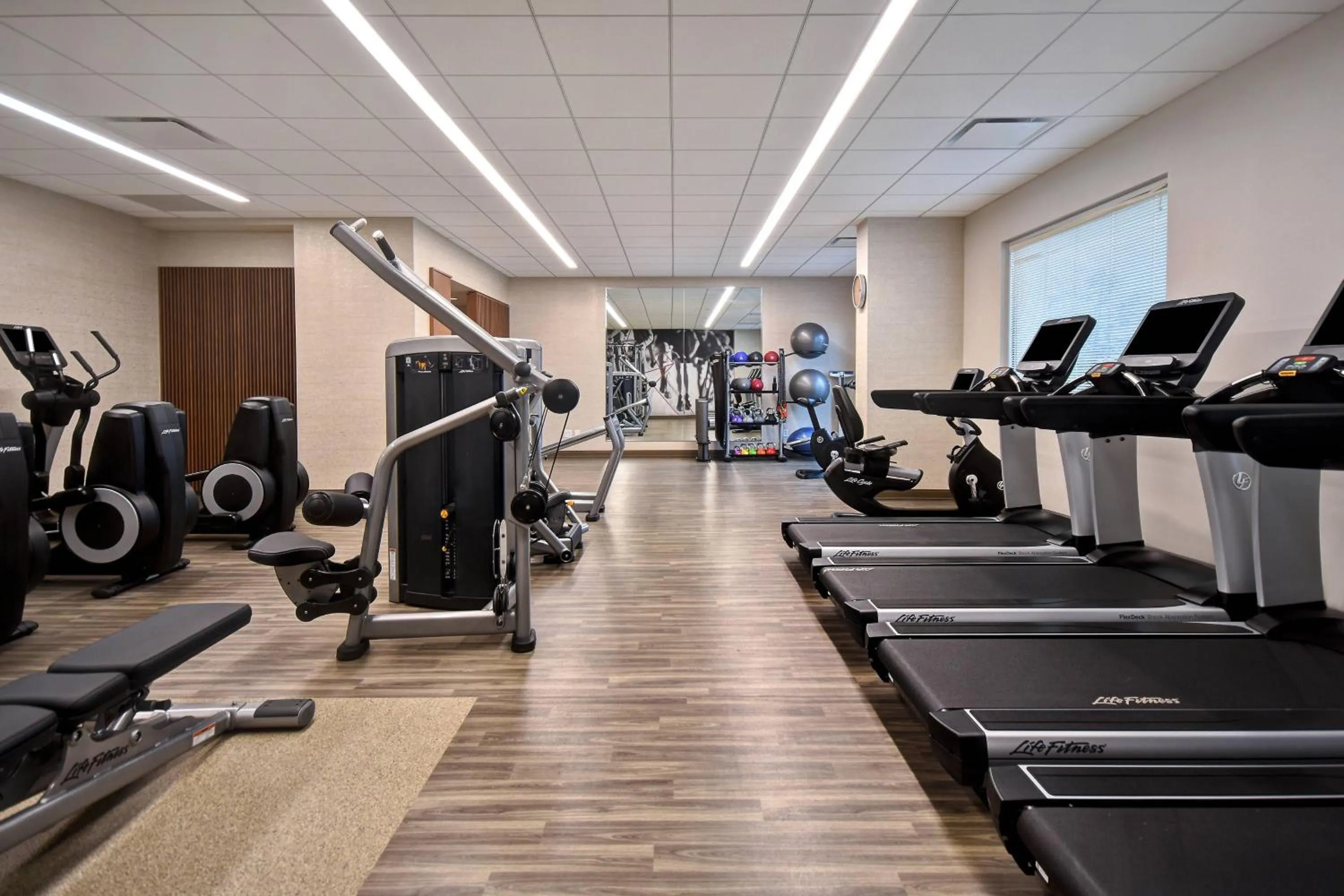 Fitness centre/facilities in Dallas/Fort Worth Marriott Hotel & Golf Club at Champions Circle