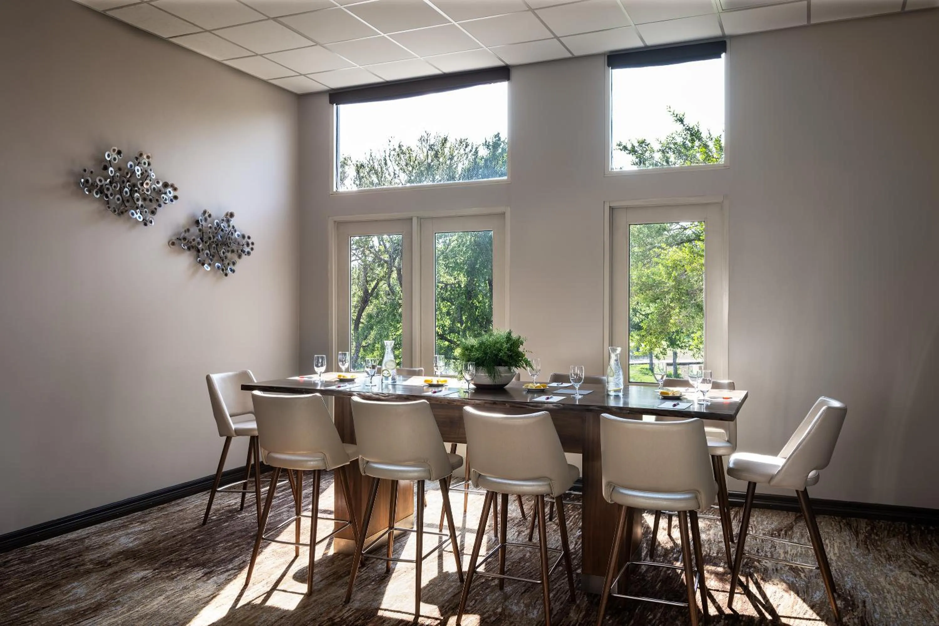 Dining area in Dallas/Fort Worth Marriott Hotel & Golf Club at Champions Circle