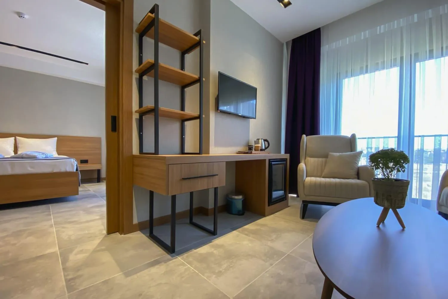 Seating area, Bed in ES TERMAL OTEL&SPA