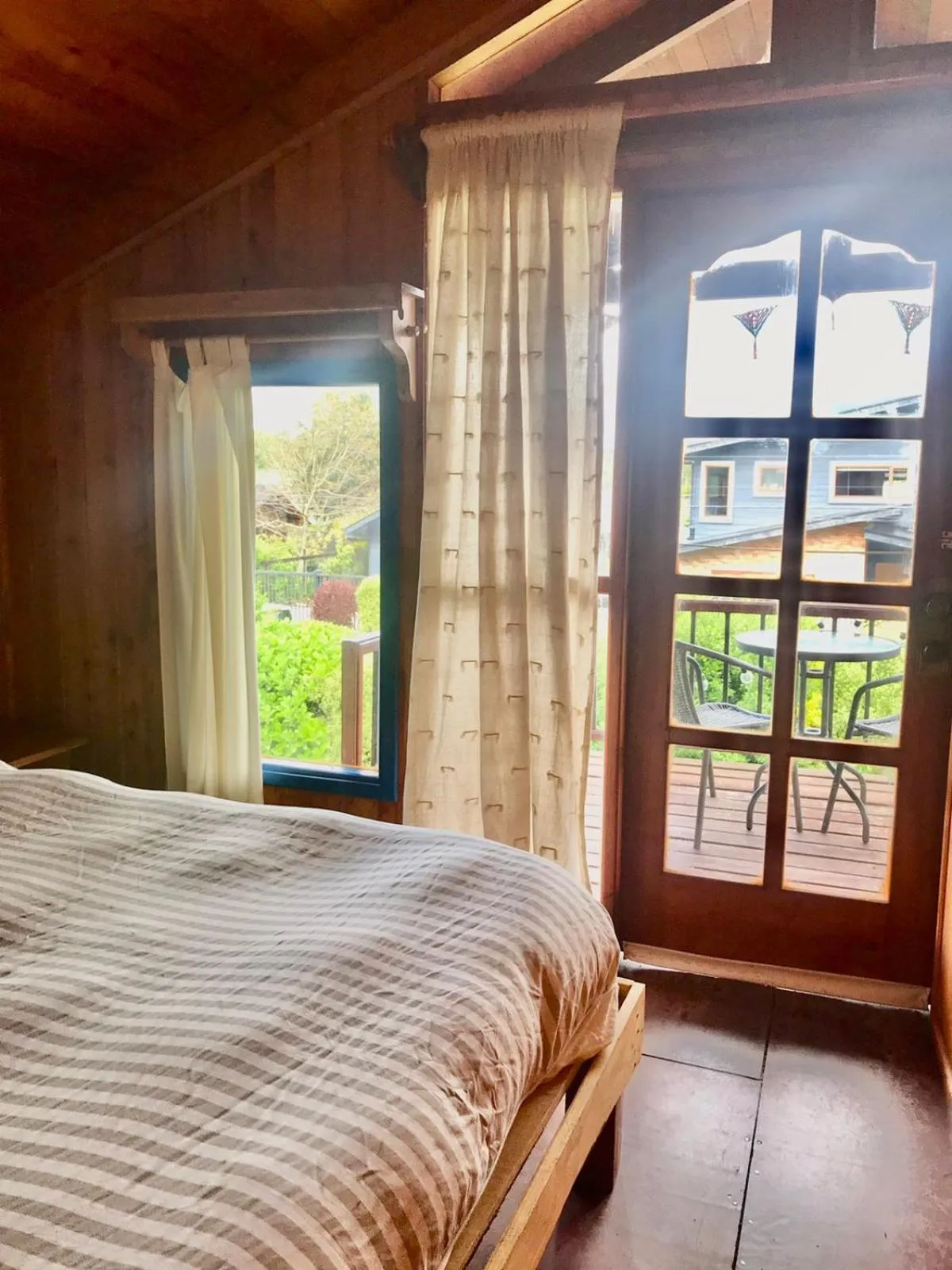 Balcony/Terrace, Bed in Hostel Raíz