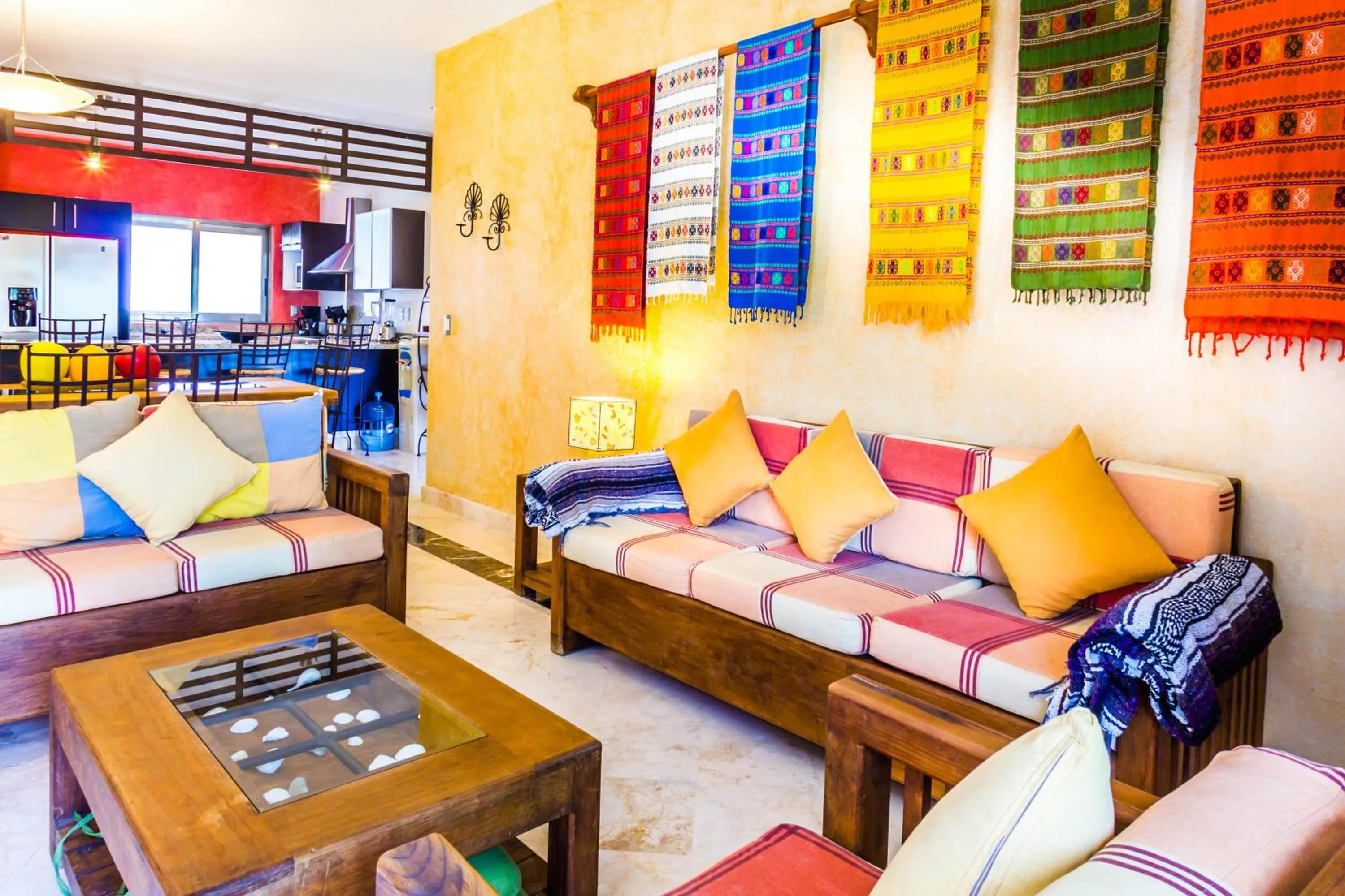 Living room in Paseo del Sol Condohotel by BVR