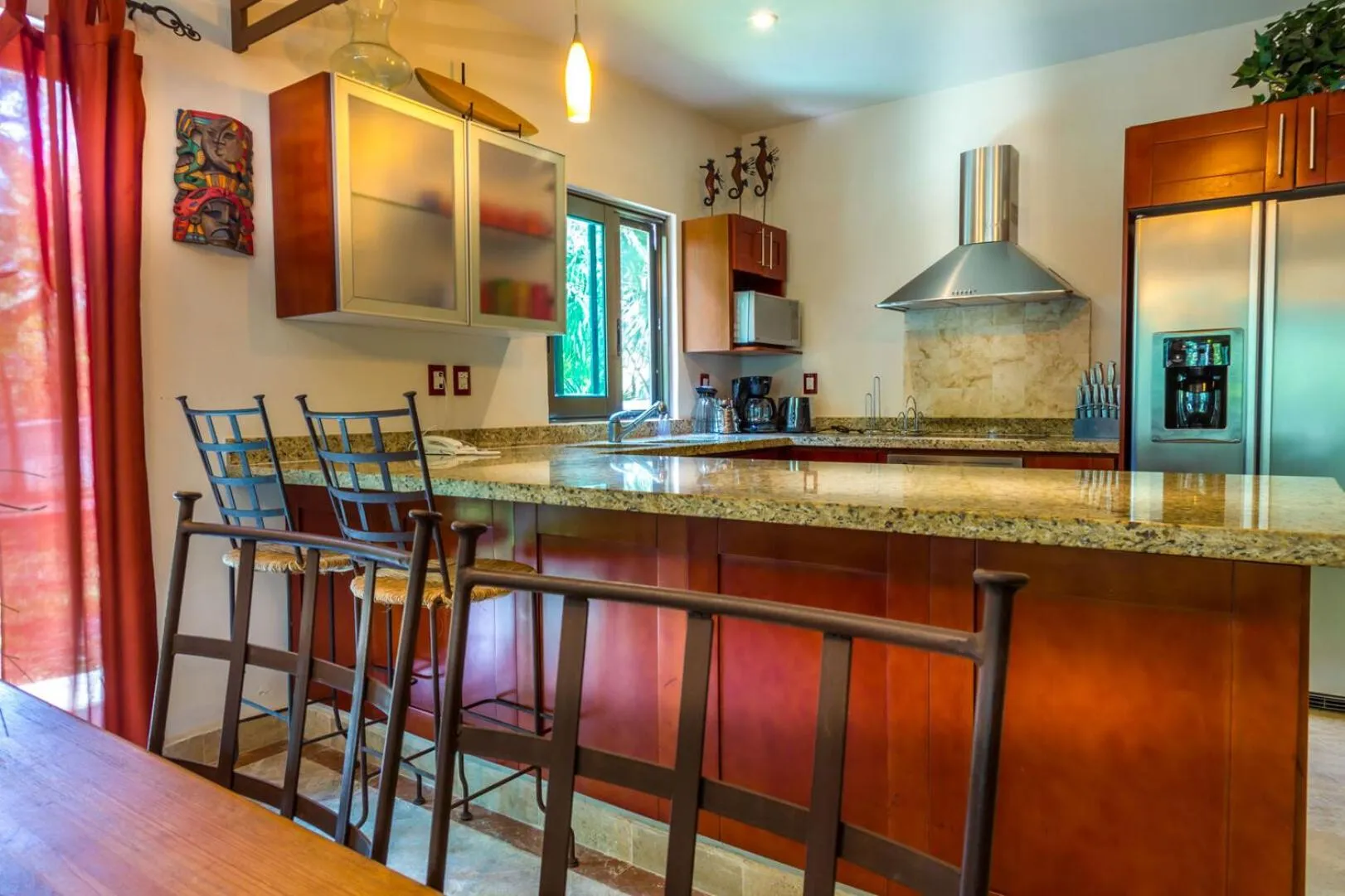 Kitchen or kitchenette in Paseo del Sol Condohotel by BVR