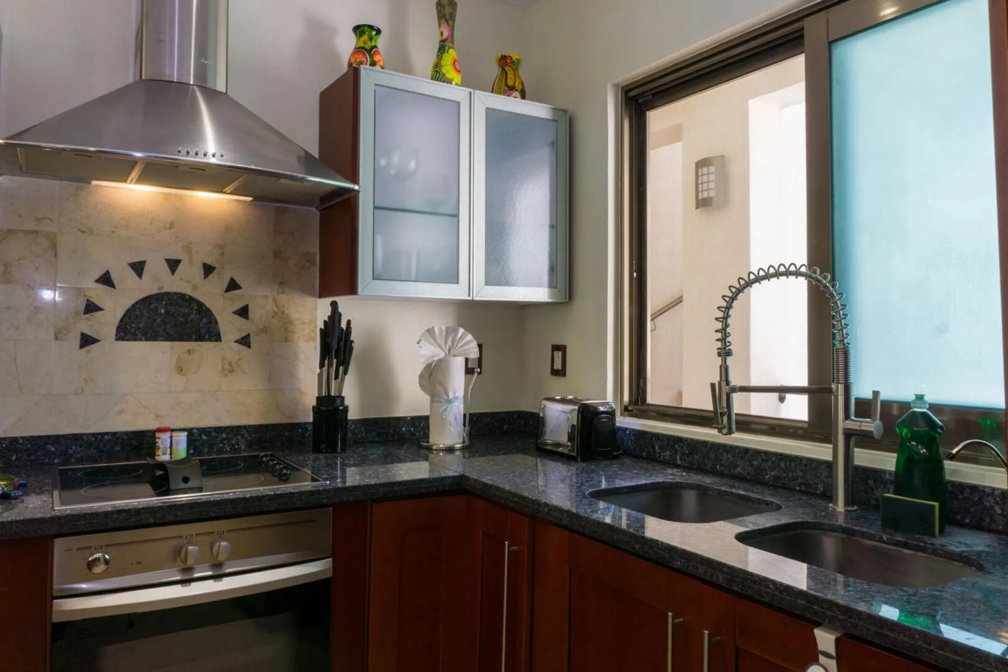 Kitchen or kitchenette in Paseo del Sol Condohotel by BVR