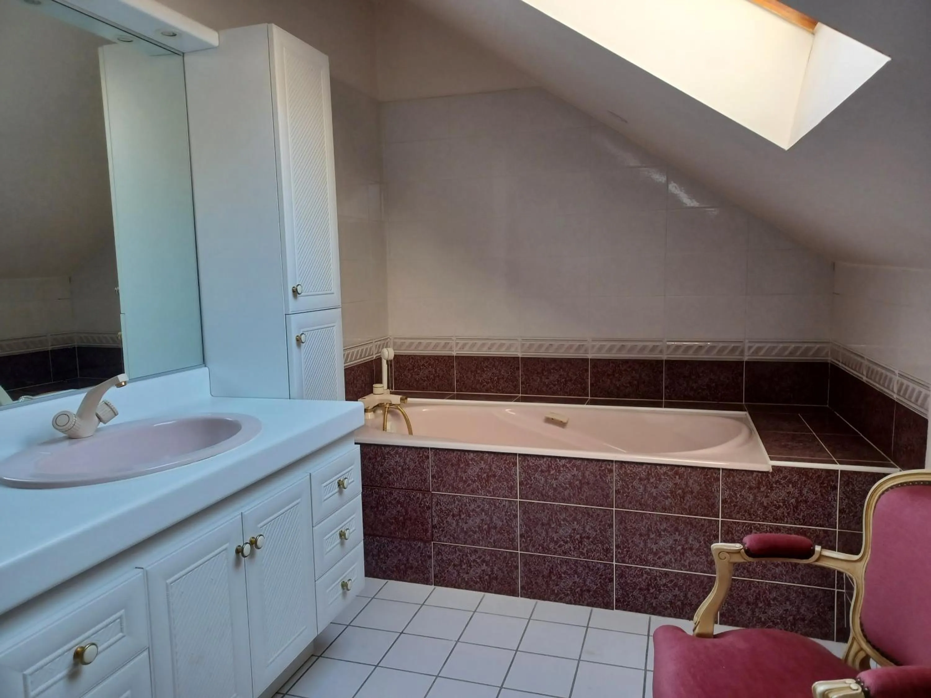 Bathroom in La Grange de Lily